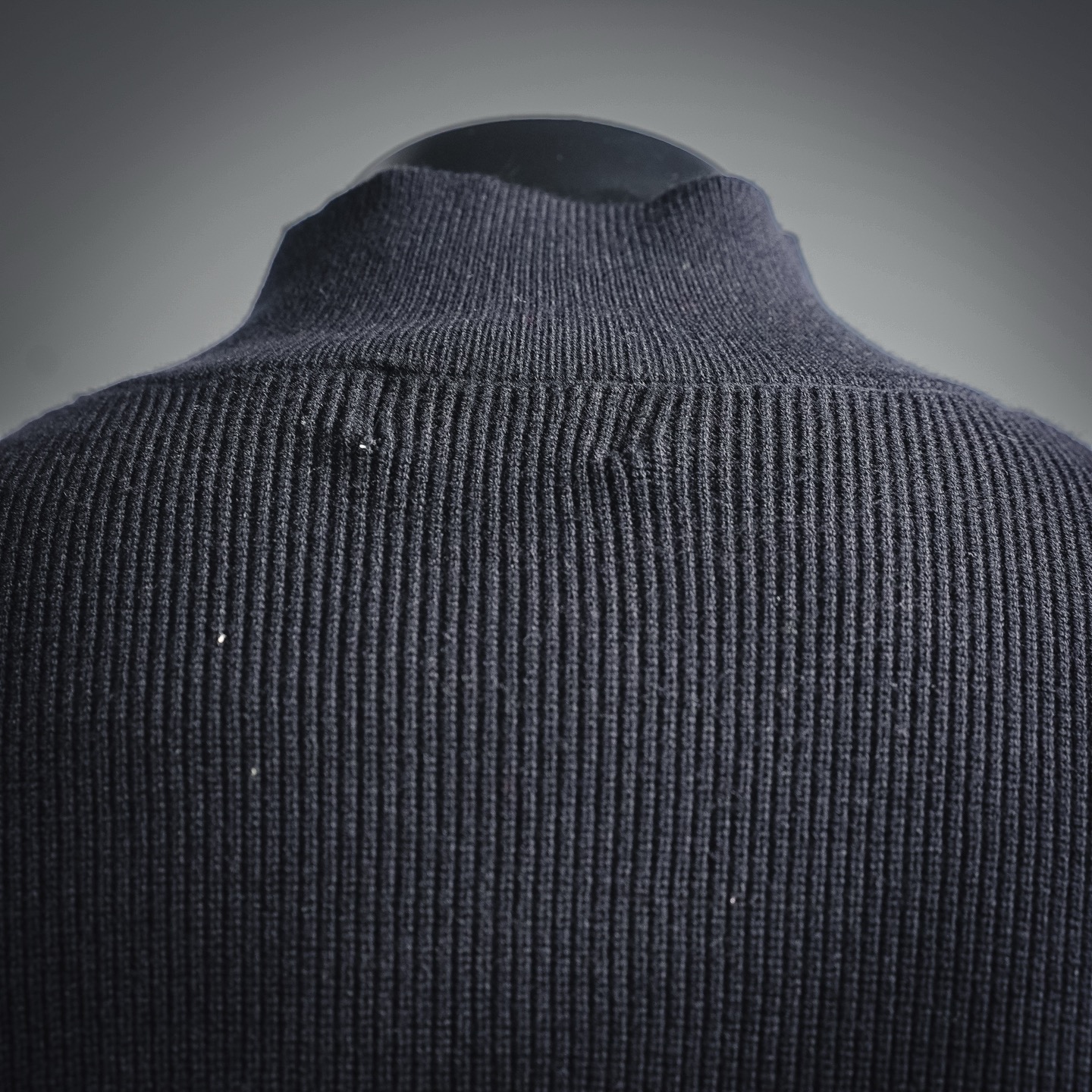 Stone zip-up sweater coat