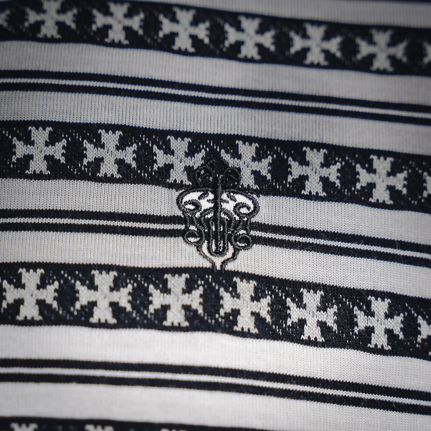 Chrome all-over sweatshirt