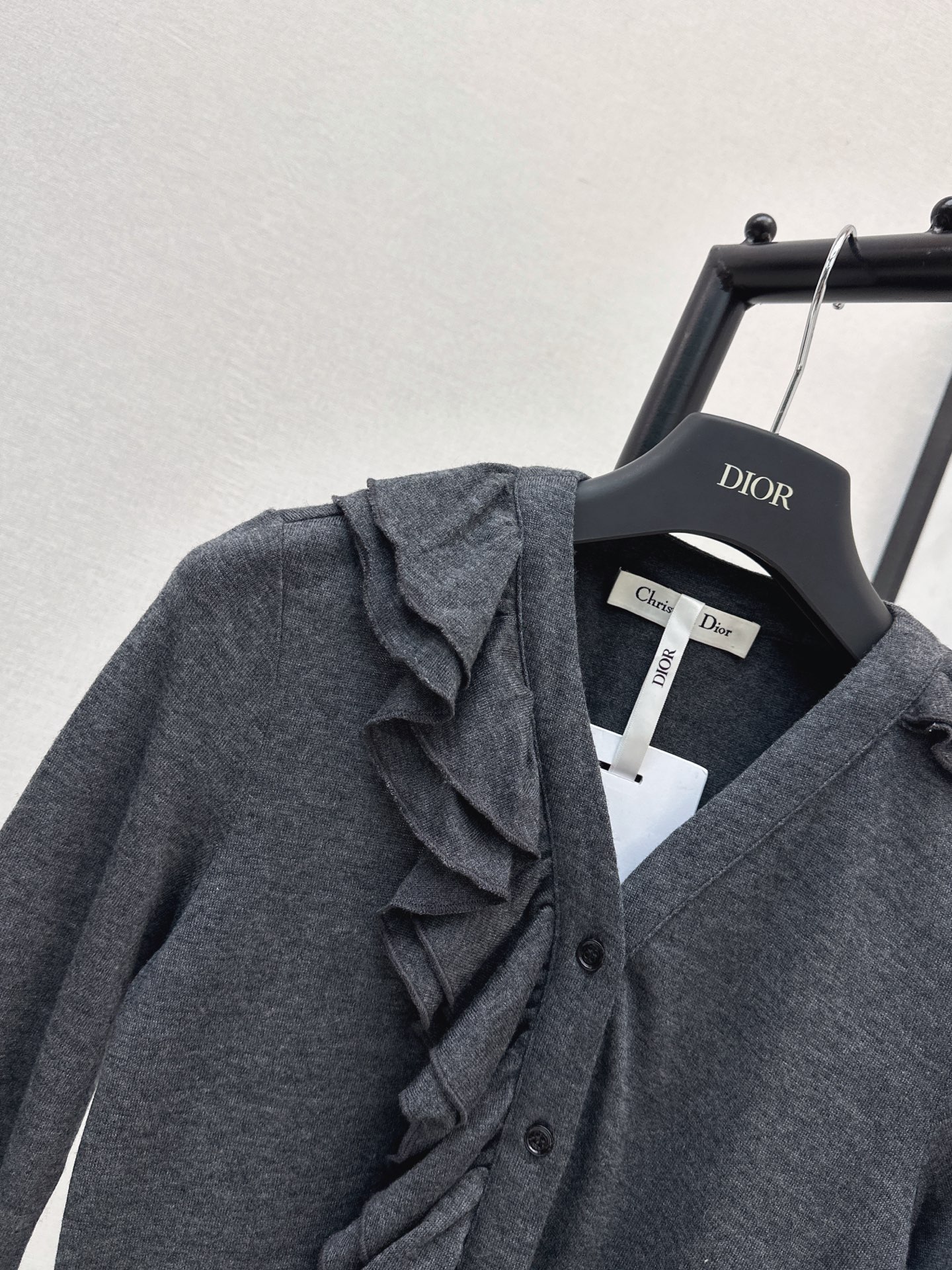 CD 26fw ruffle basic tee