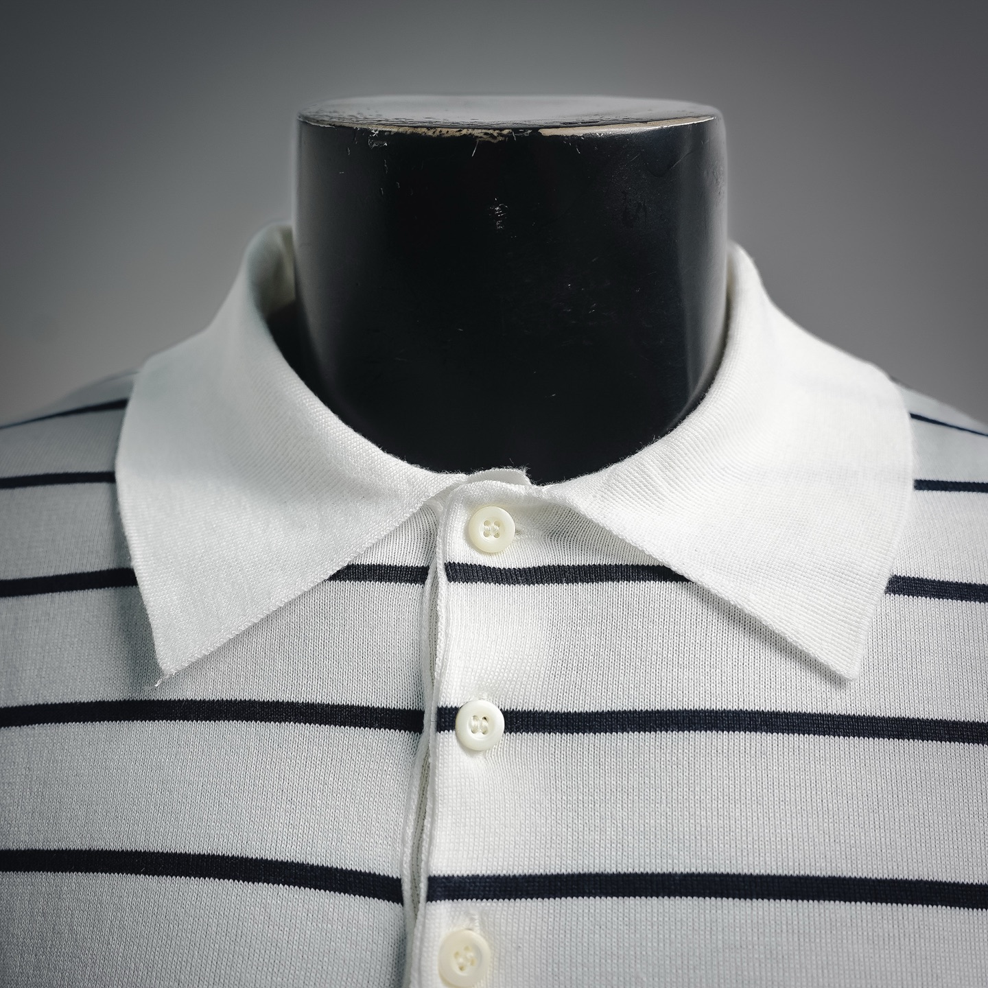 Pra striped knit Polo