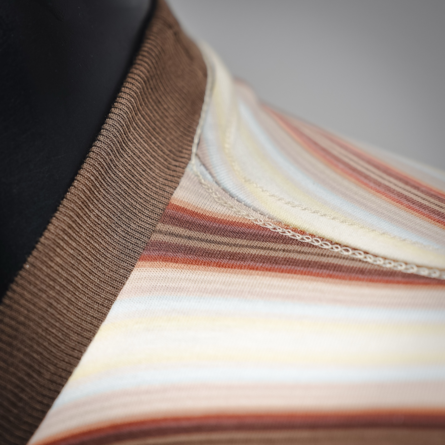 Aural striped t-shirt