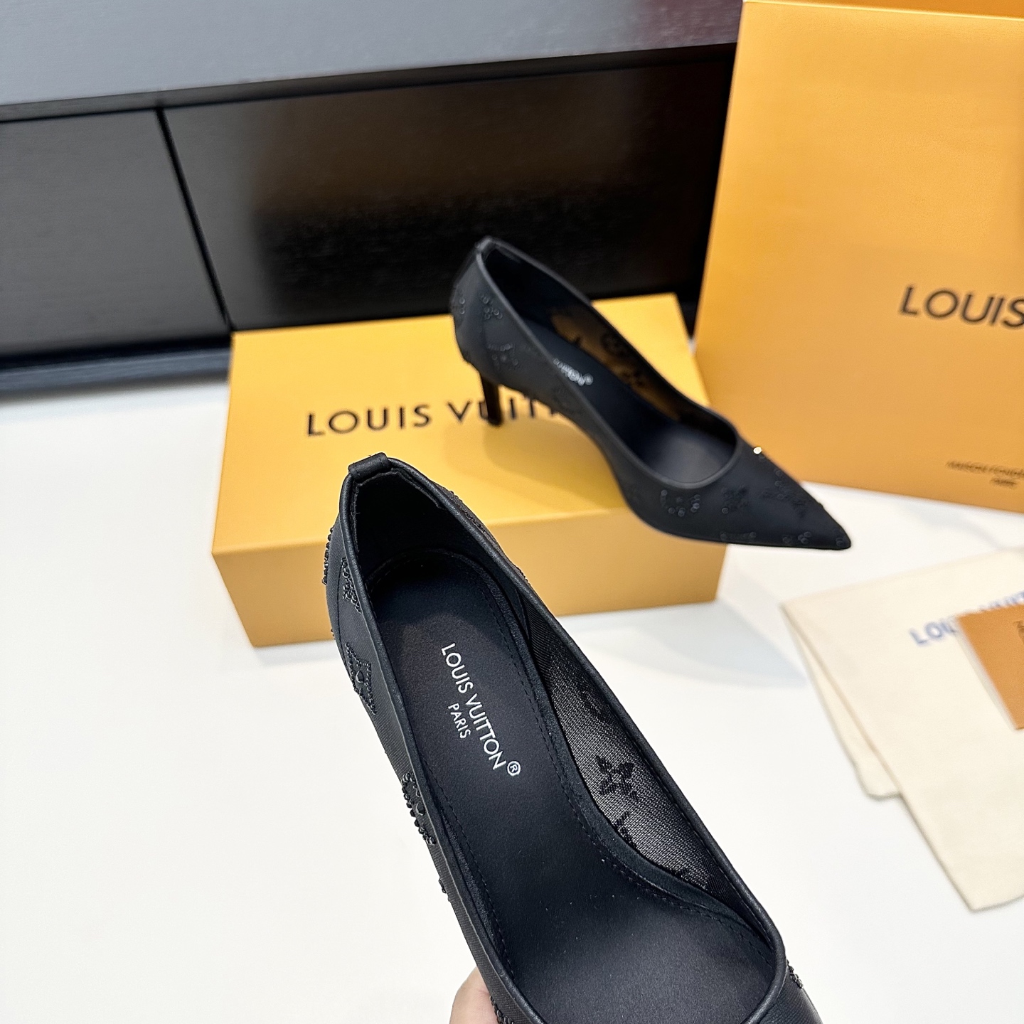 Louis 26ss Pointed-Toe Stiletto Pumps