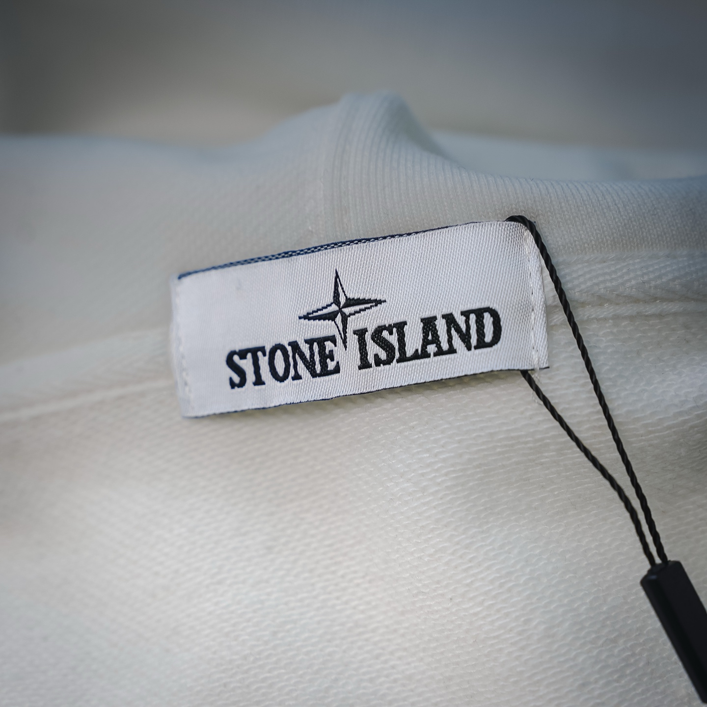 Stone zip-up cardigan hoodie