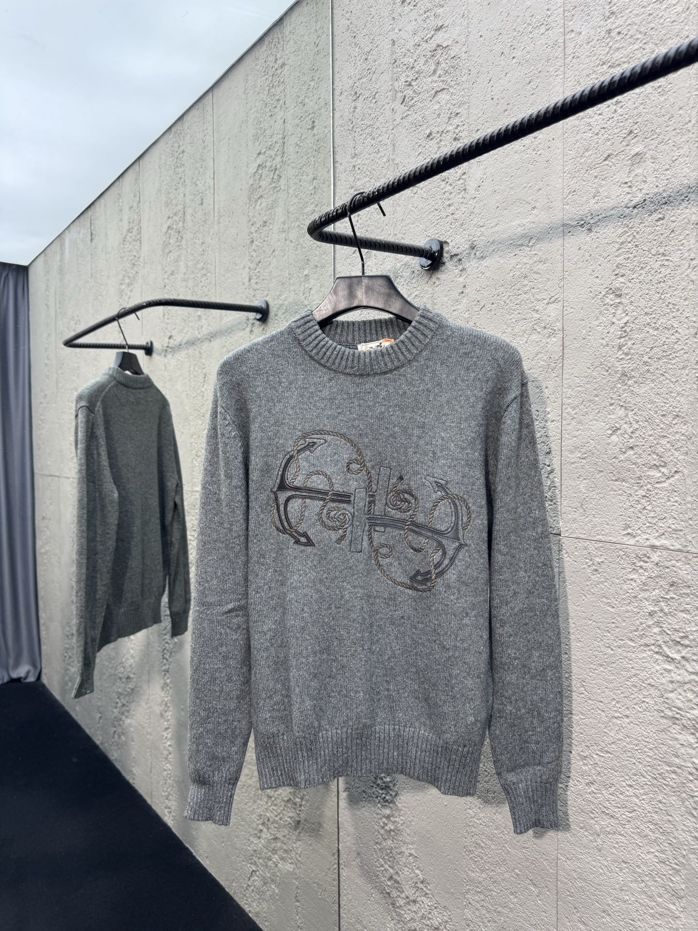 Herm embroidered sweater