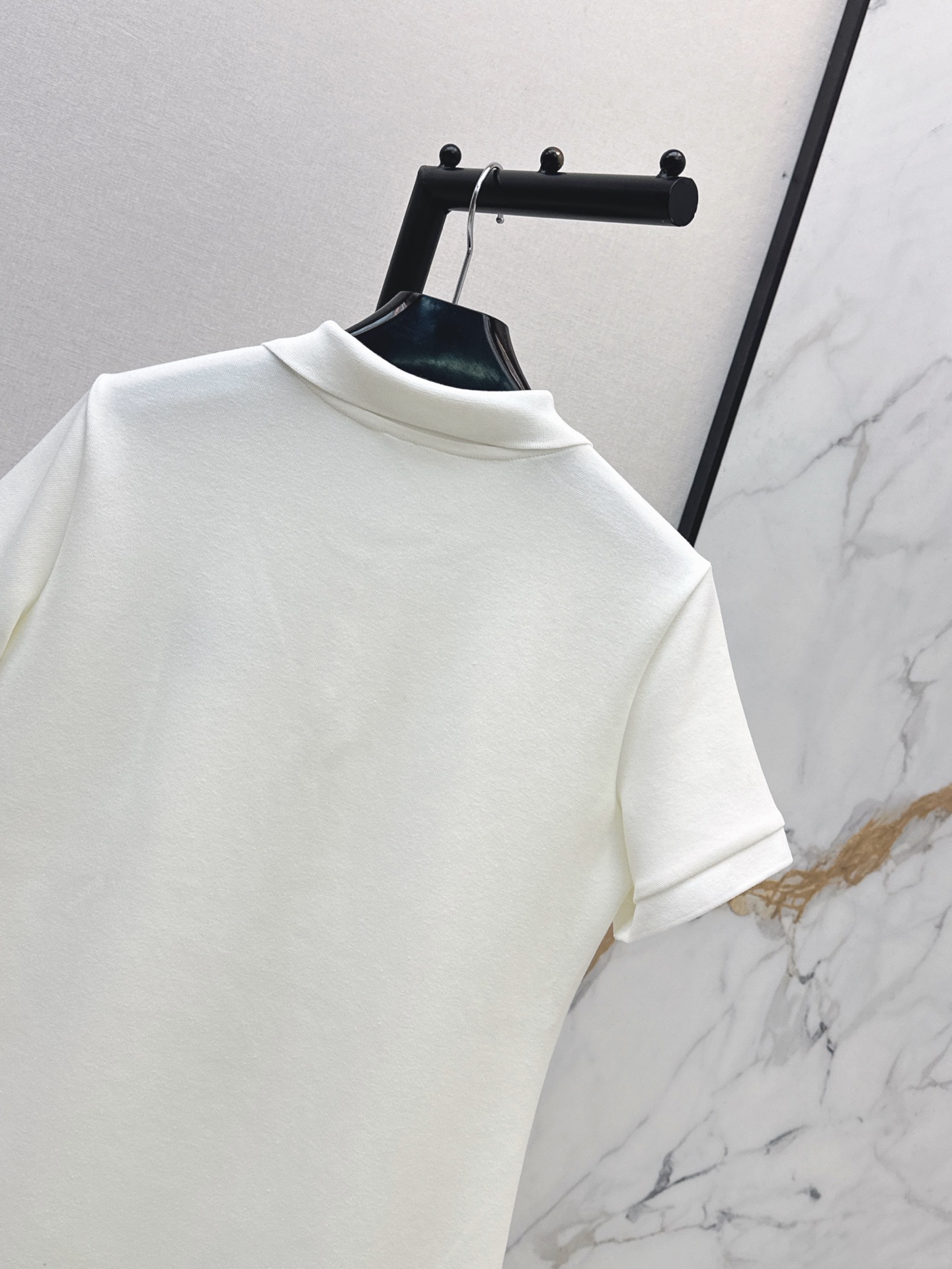 Celi 26ss embroidery polo dress