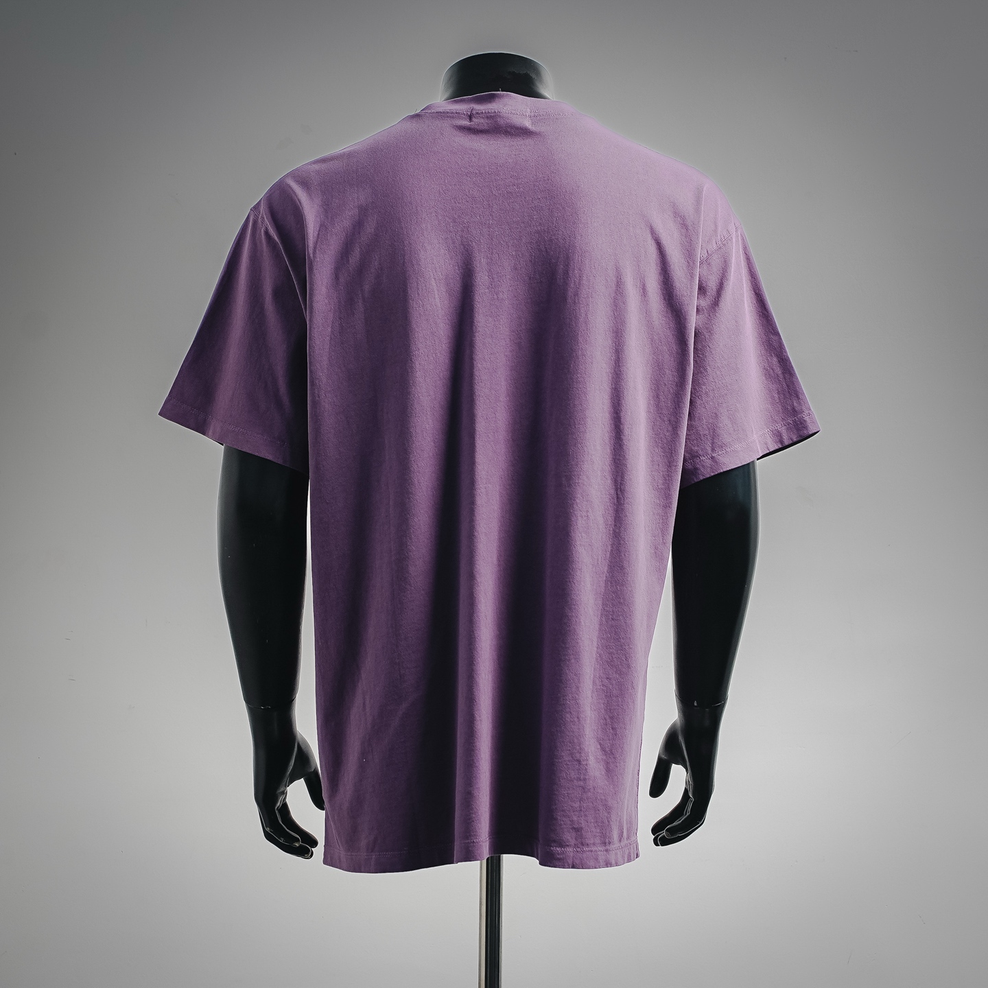 Stone washed embroidered t-shirt