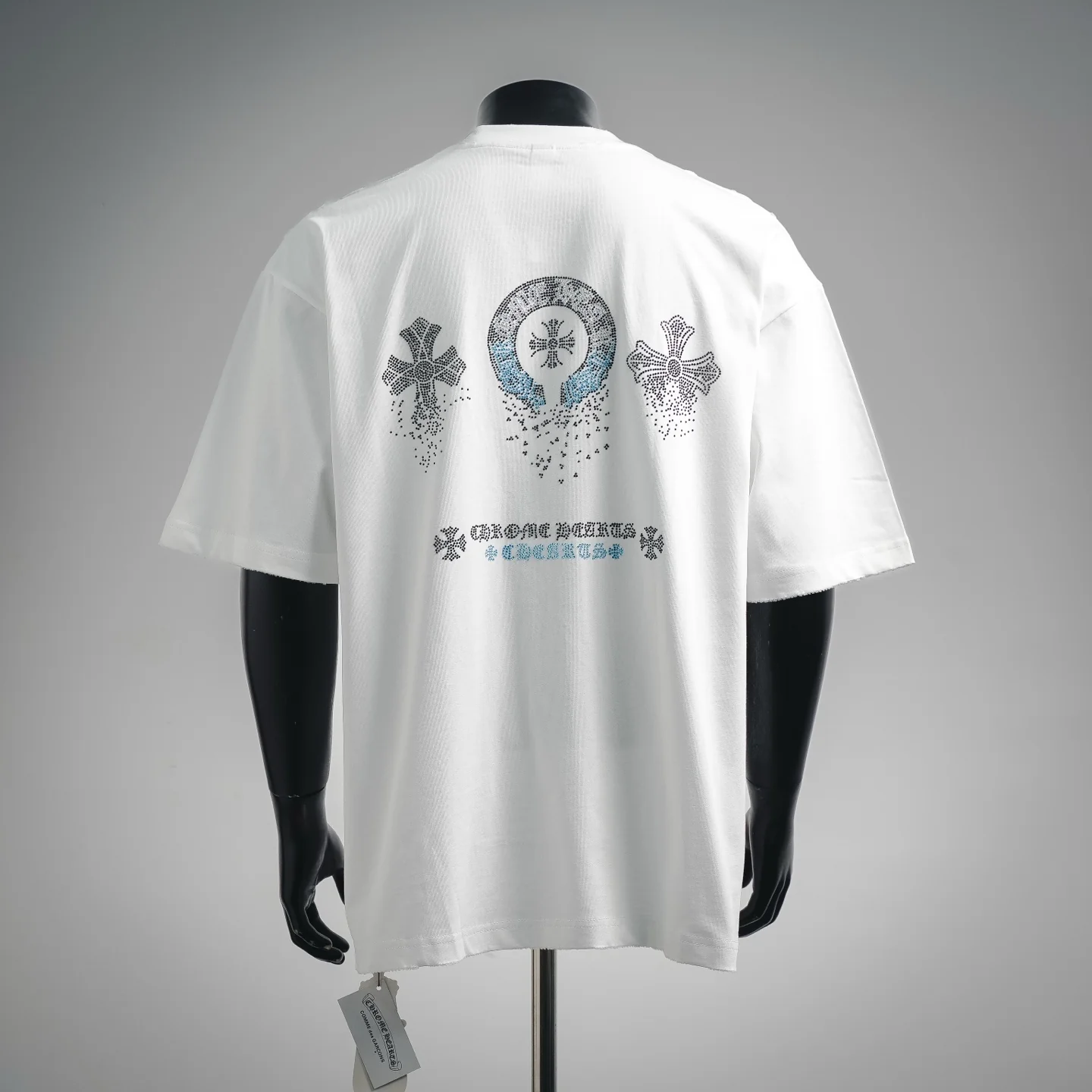 Chrome rhinestone t-shirt