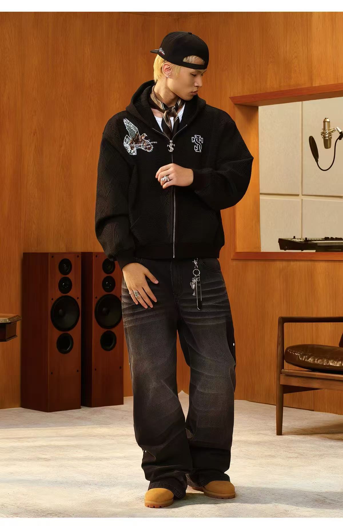 Stk embroidered jacket
