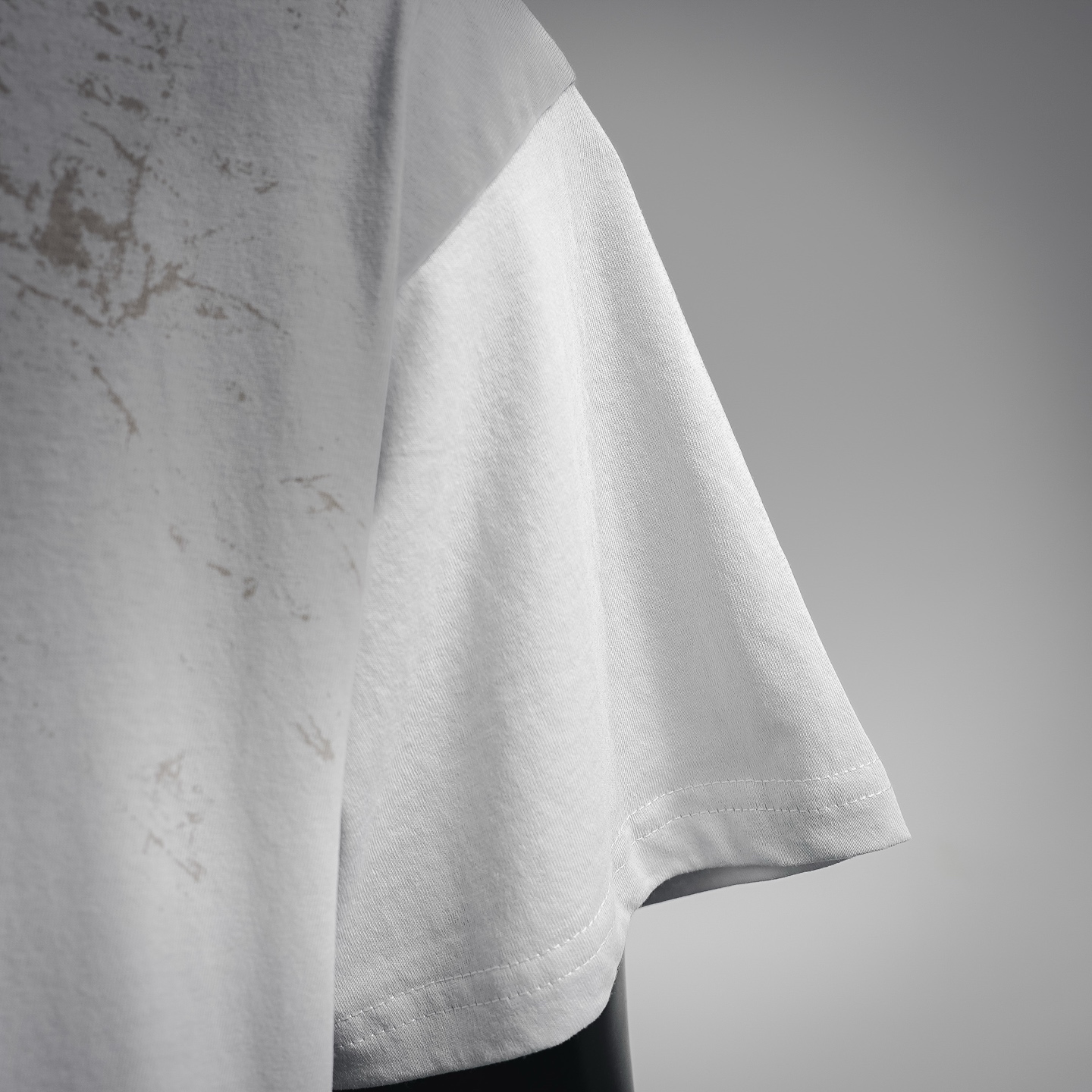 Maison blurry letter t-shirt