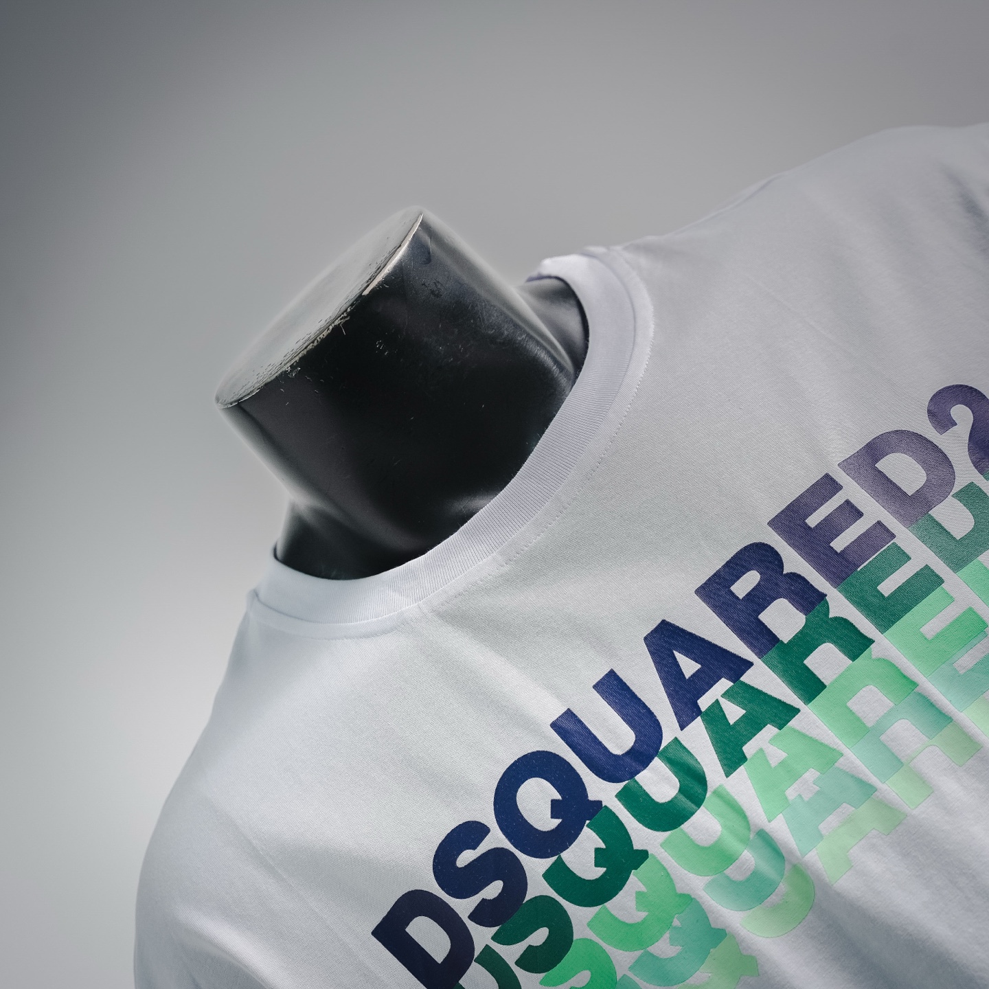 Dsqua gradient letter t-shirt