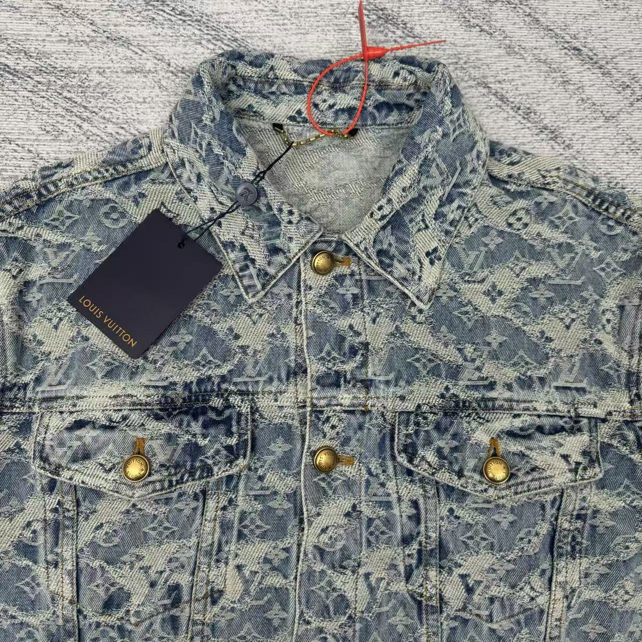 Louis jacquard denim jacket