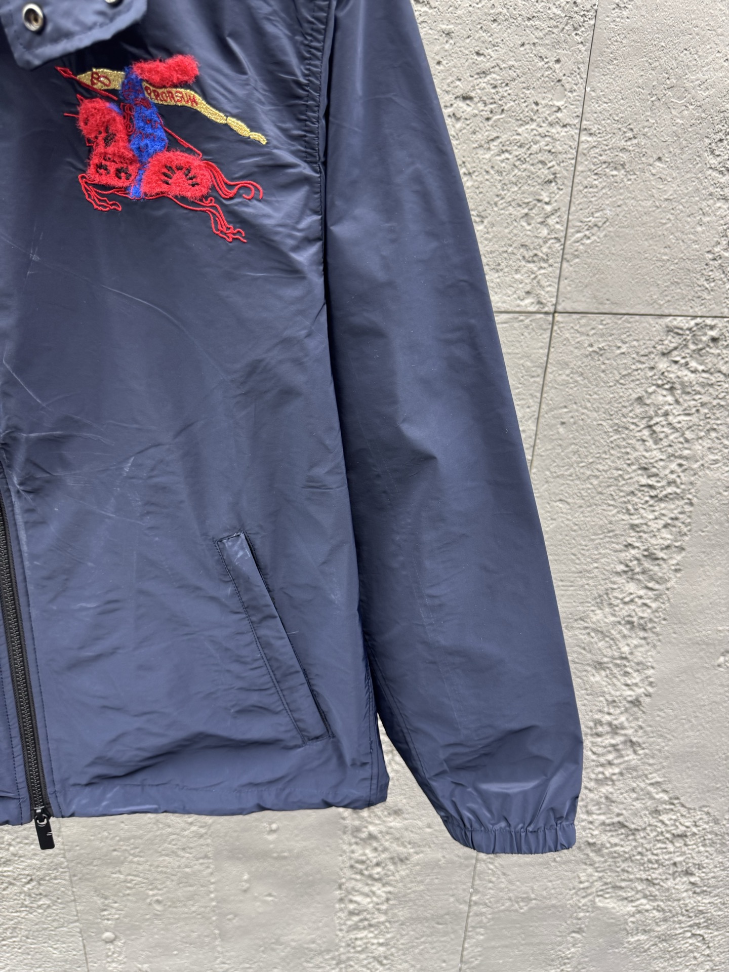 Bur equestrian logo jacket