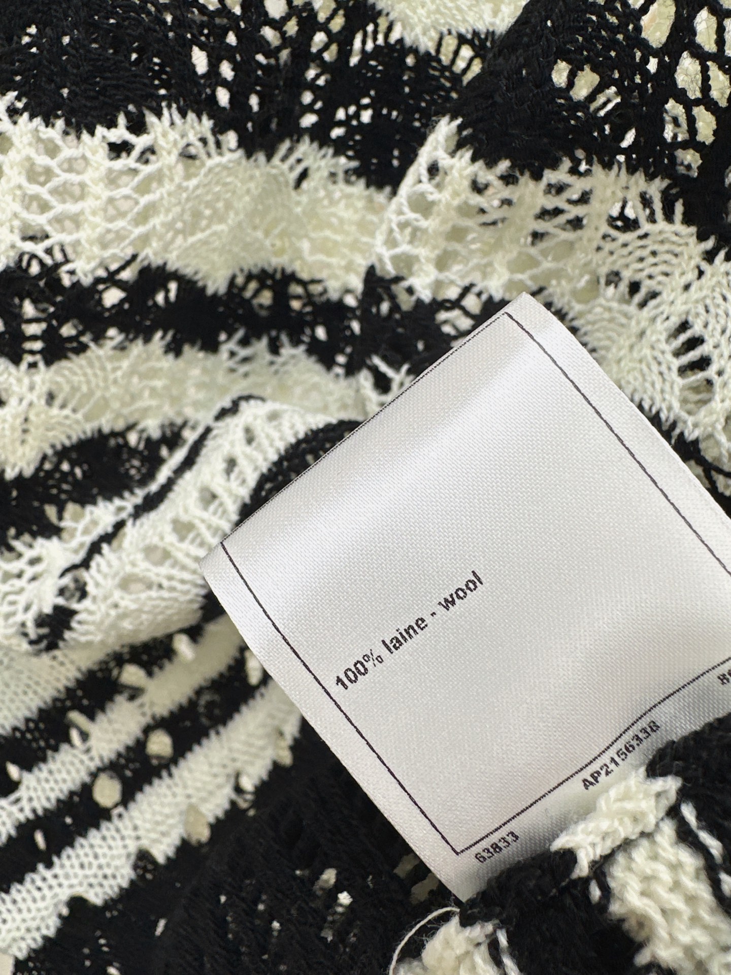 Chan 26fw stripe sweater