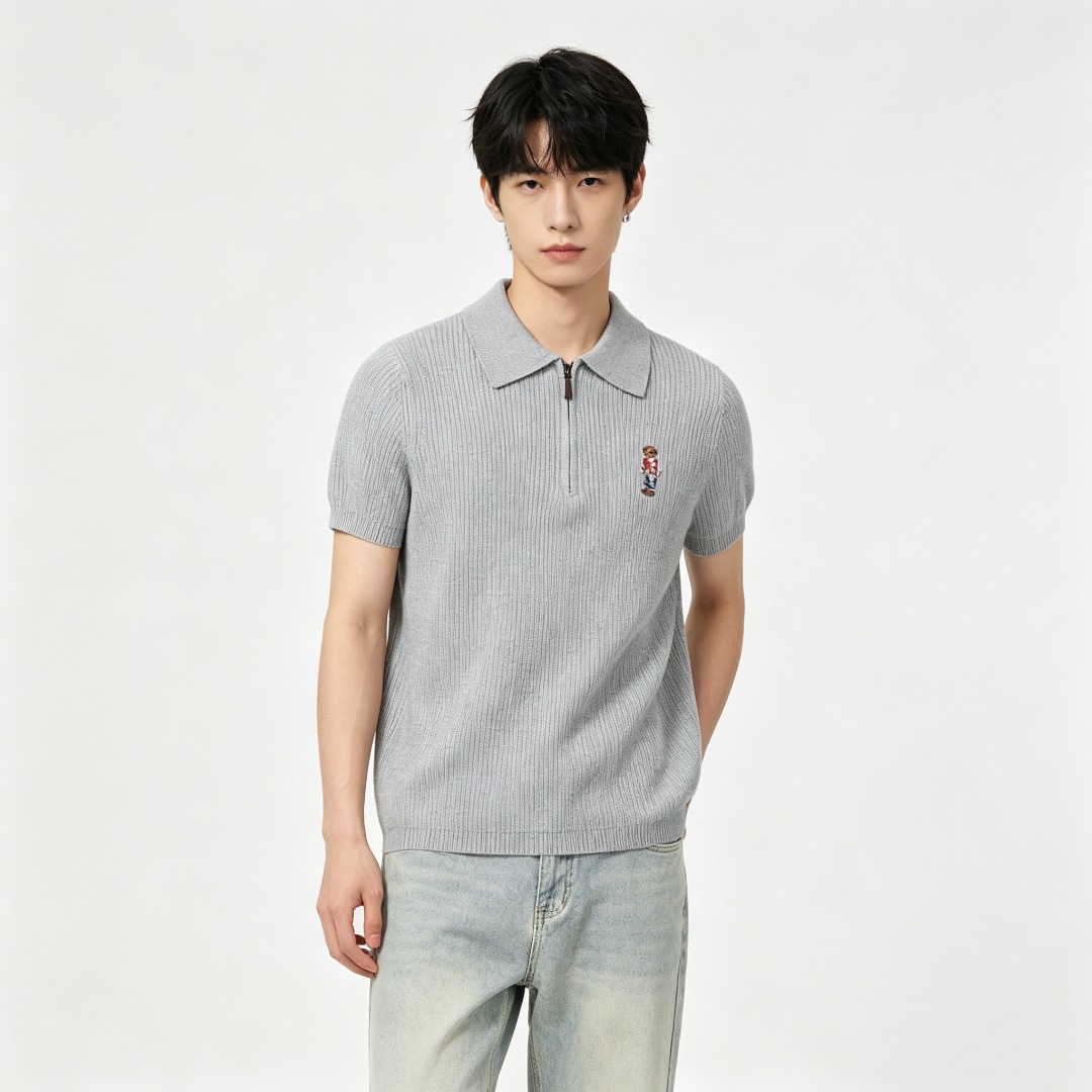 Ralph half-zip knit Polo
