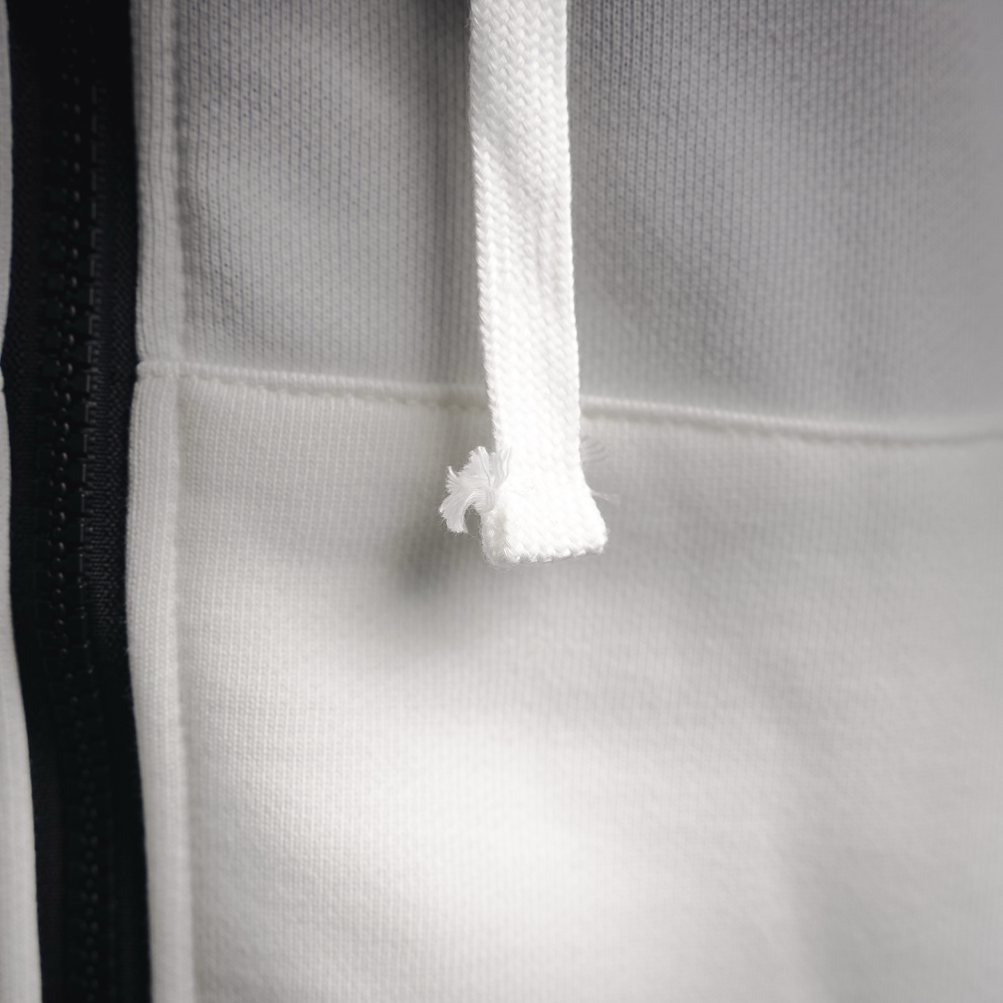 Stone zip-up cardigan hoodie