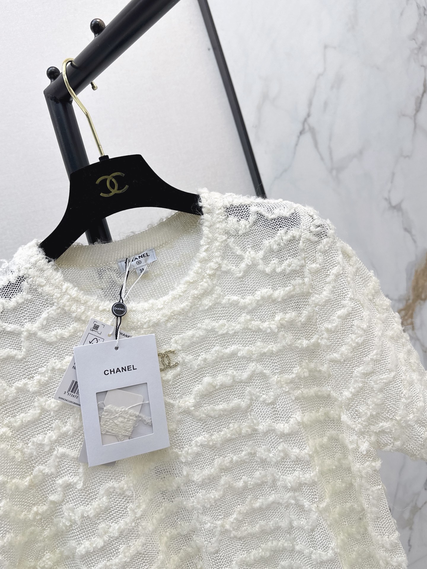 Chan 26ss hollow sweater