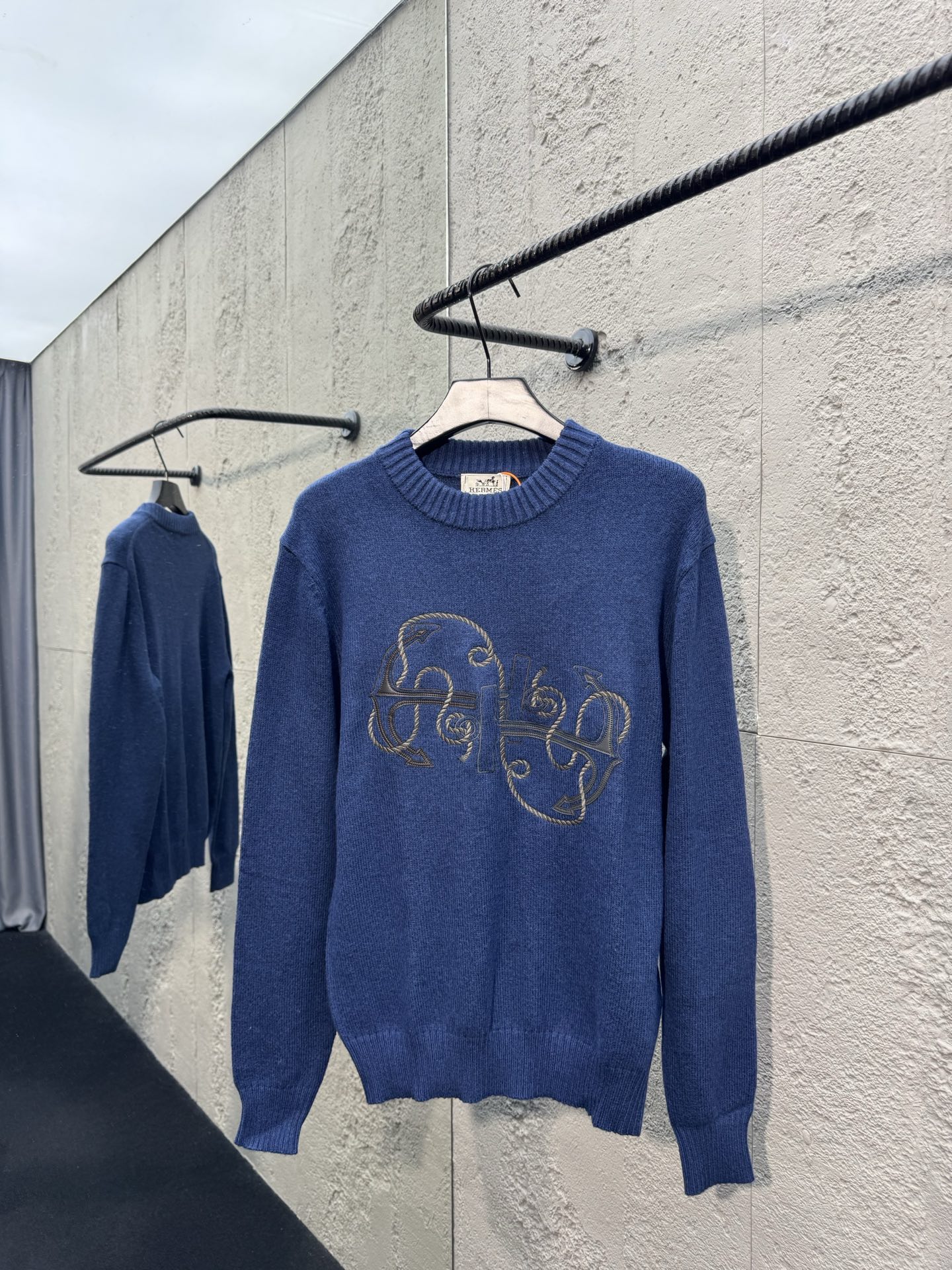 Herm embroidered sweater