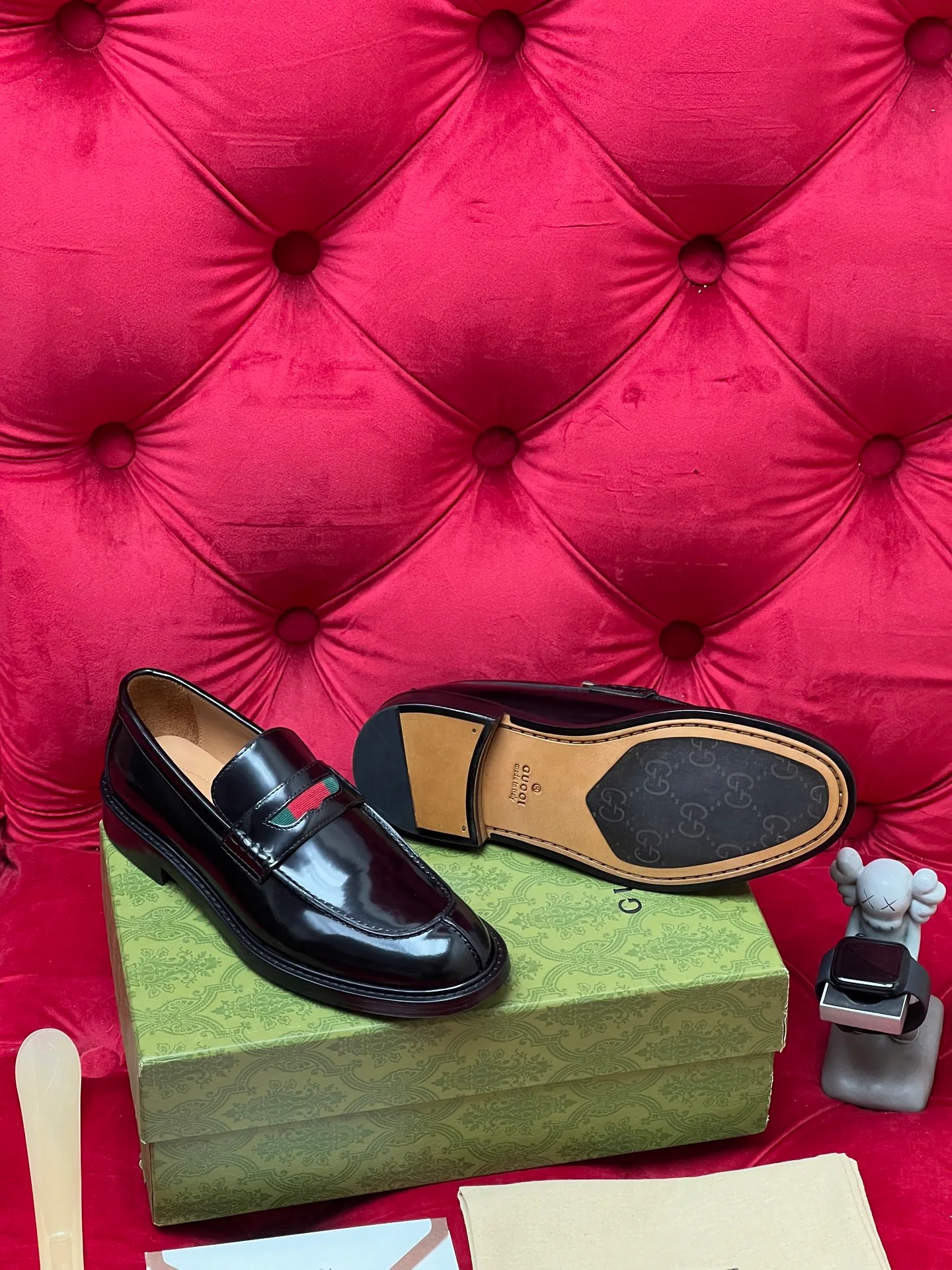 Guc leather shoes