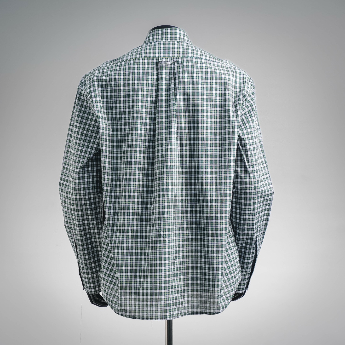 Cel plaid embroidered shirt