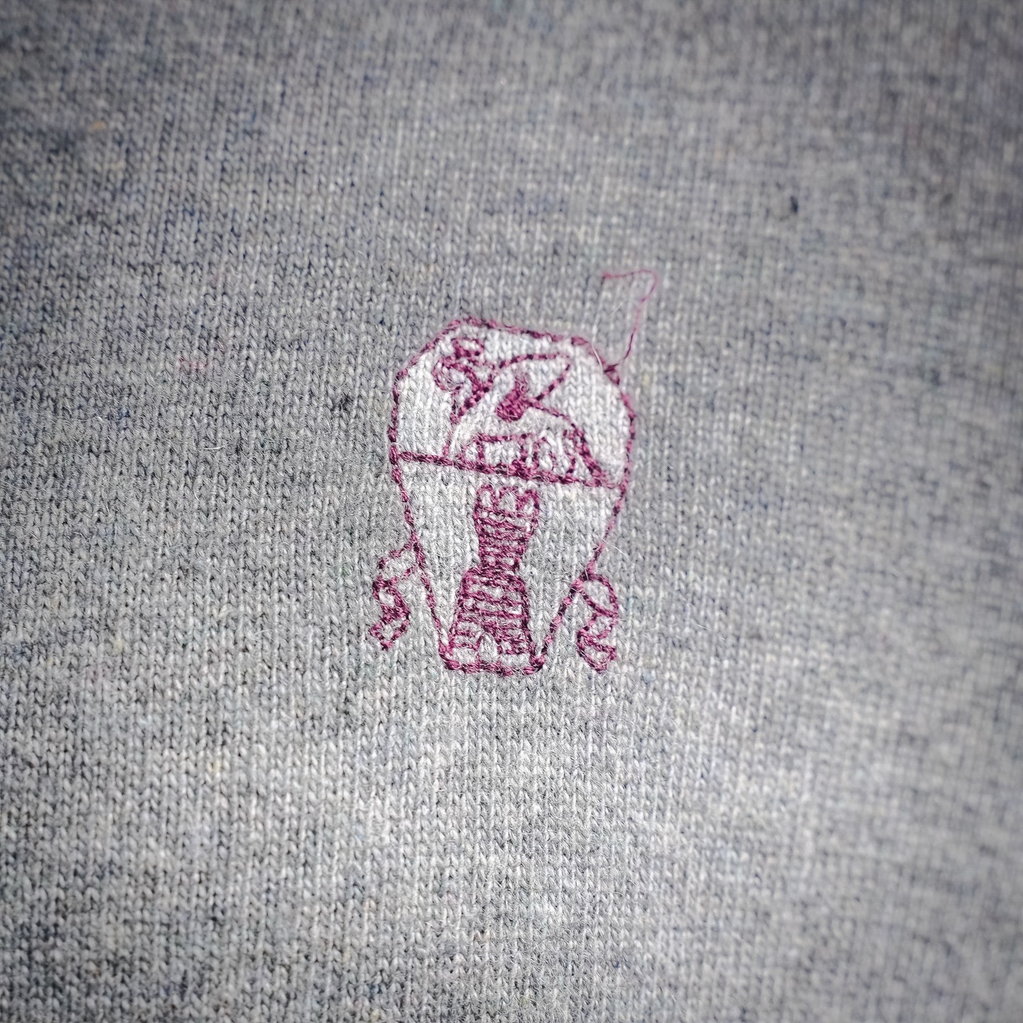 Brunello zip knit sweater