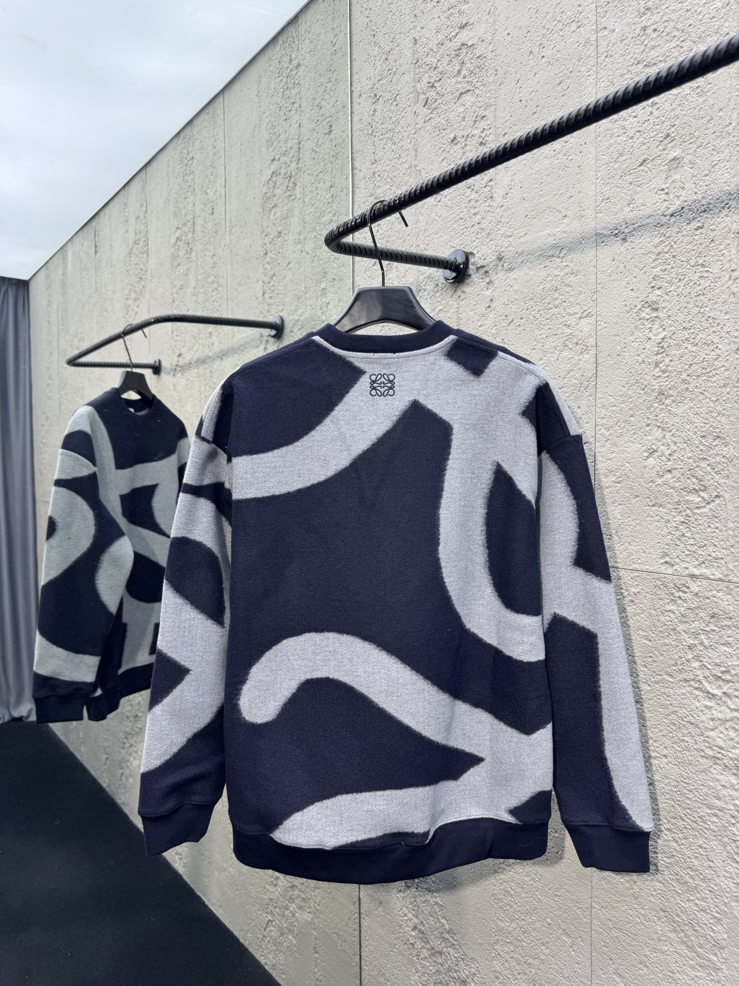 Loe embroidered jacquard sweater