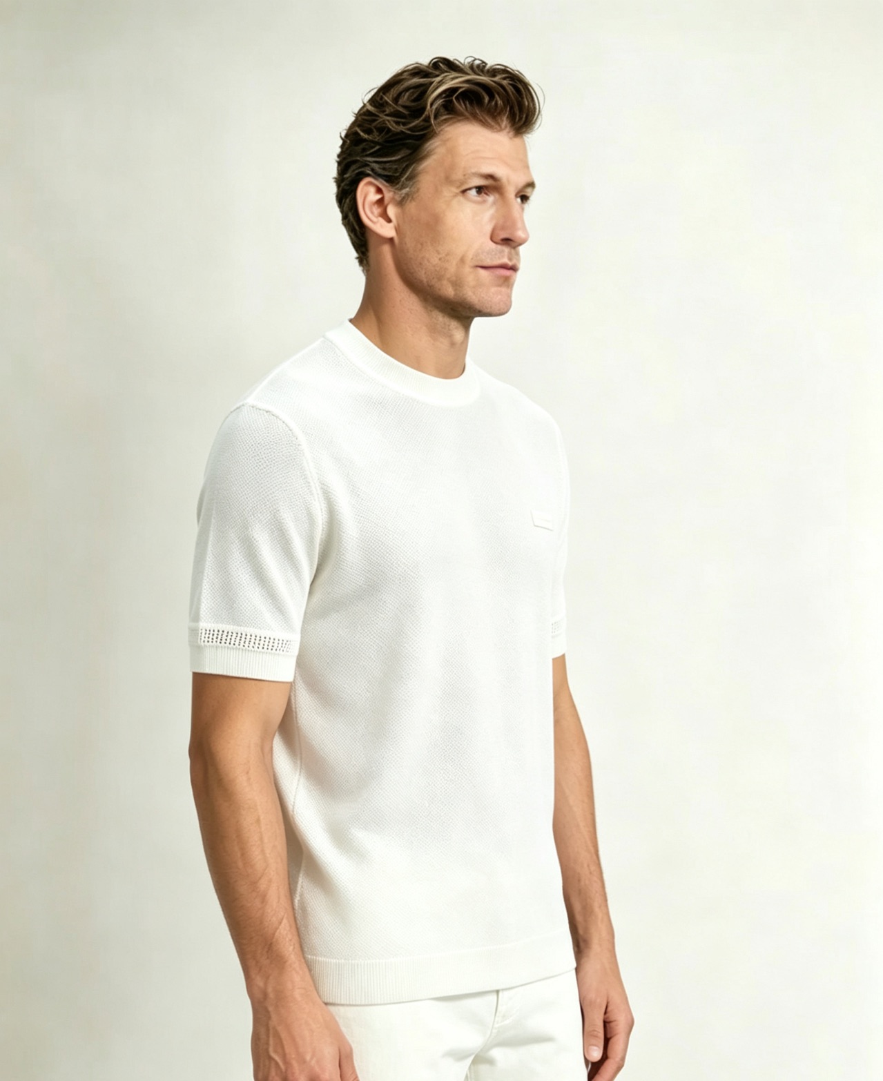 Zeg knit breathable t-shirt