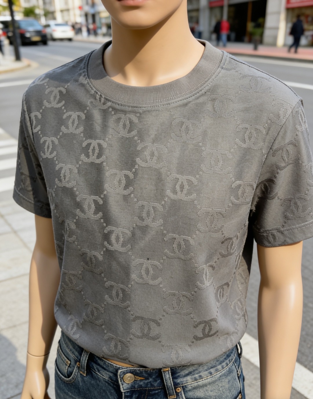 Chan jacquard t-shirt