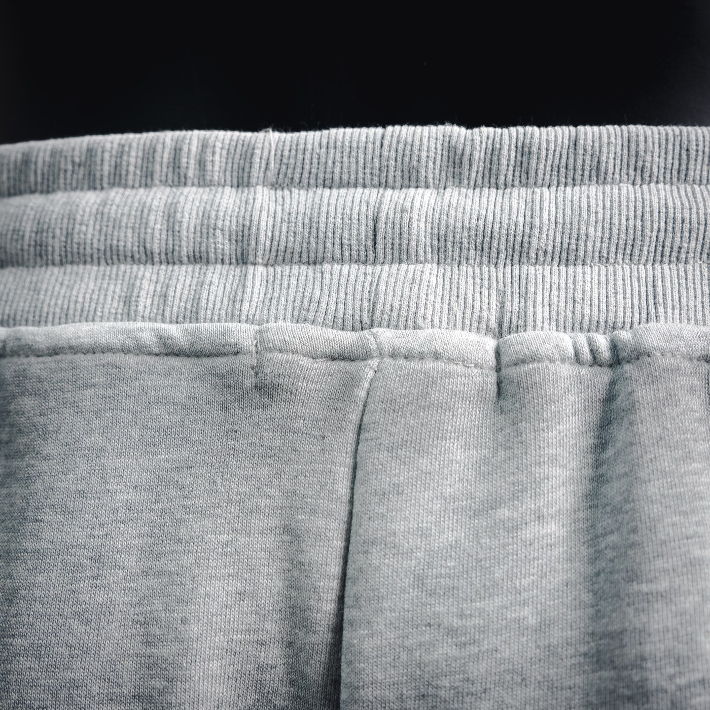 Stone logo badge pants