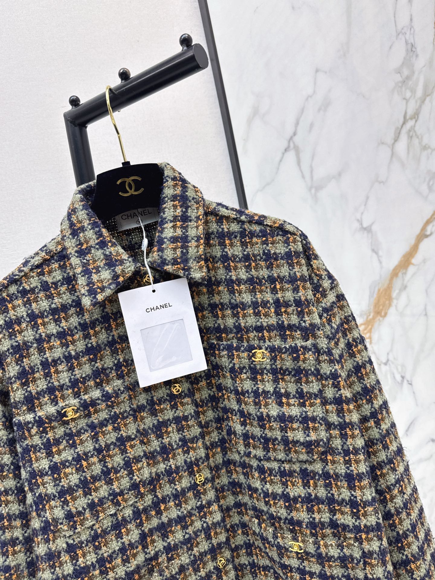 Chan 26fw woven shirt jacket