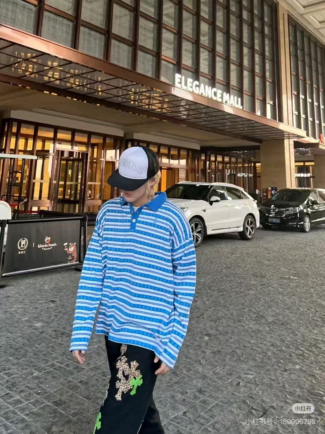 Chrome all-over sweatshirt