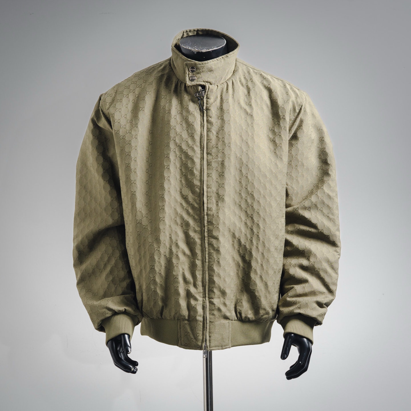 Guc all-over collared jacket