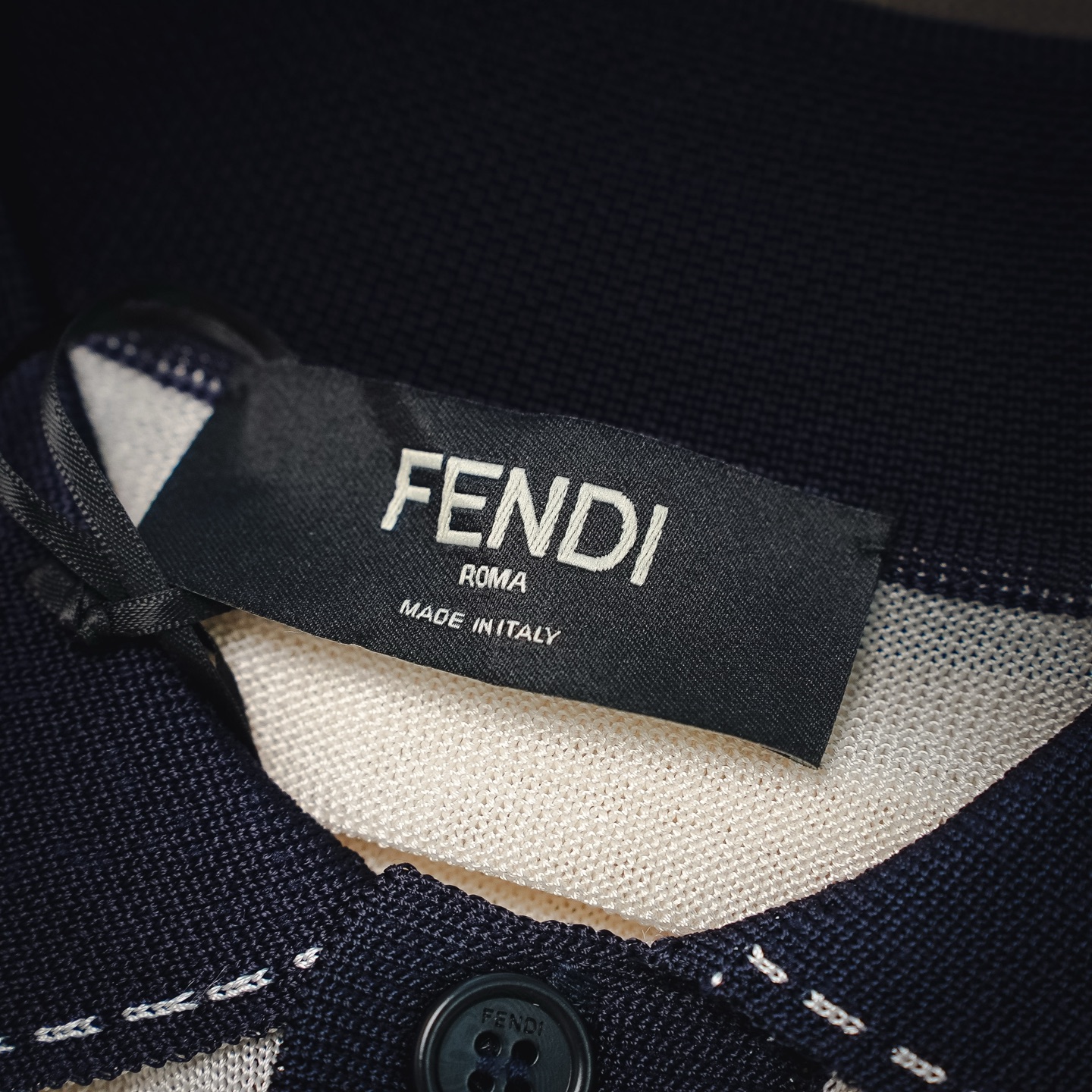 Fend knit Polo