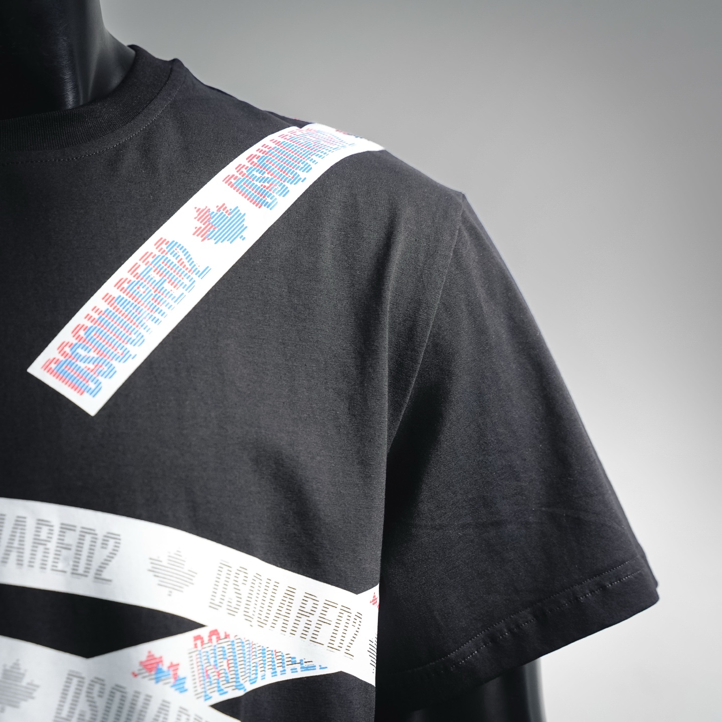 Dsqua taped t-shirt