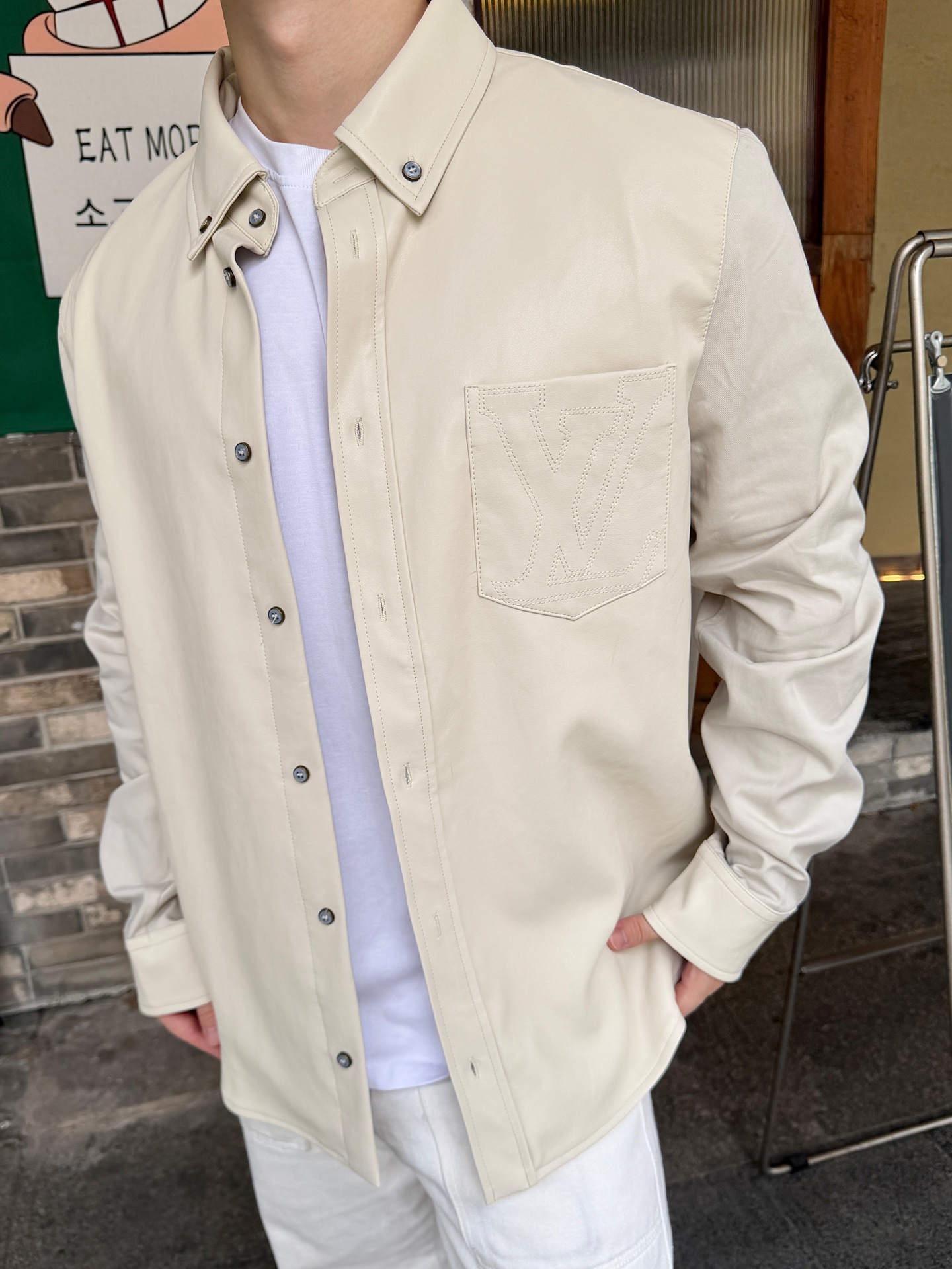 Louis embroidered shirts