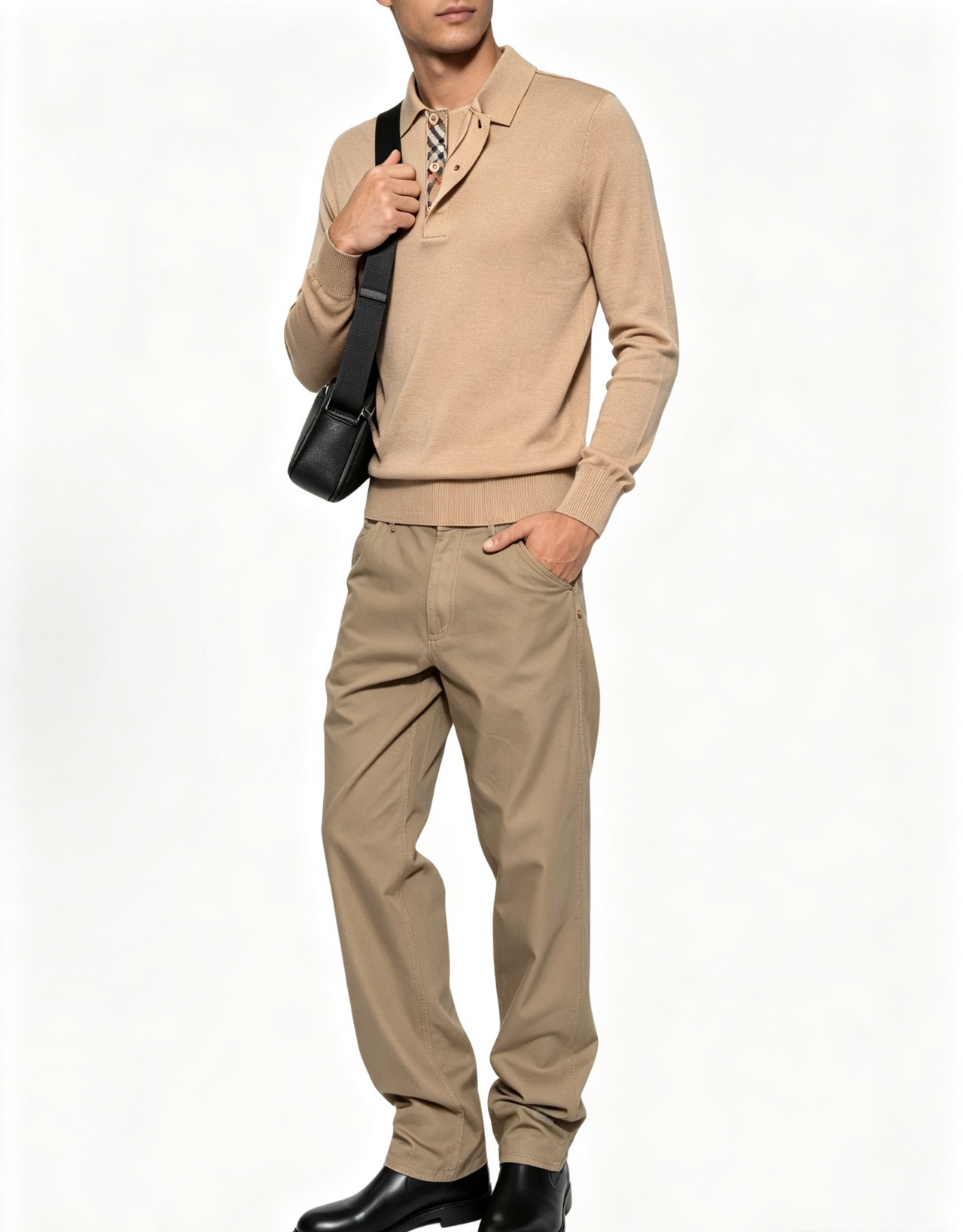Brunello long sleeve sweate Polo