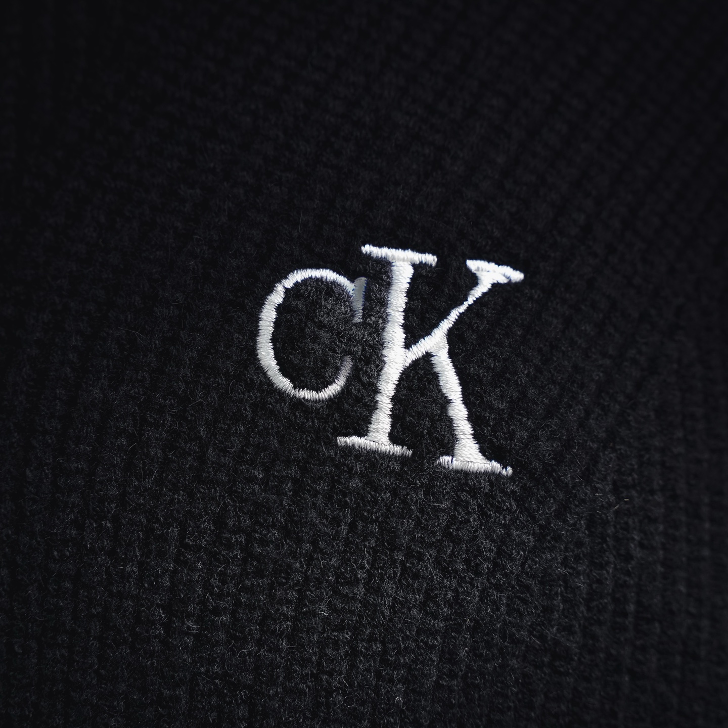 CK ribbed minimal jacket