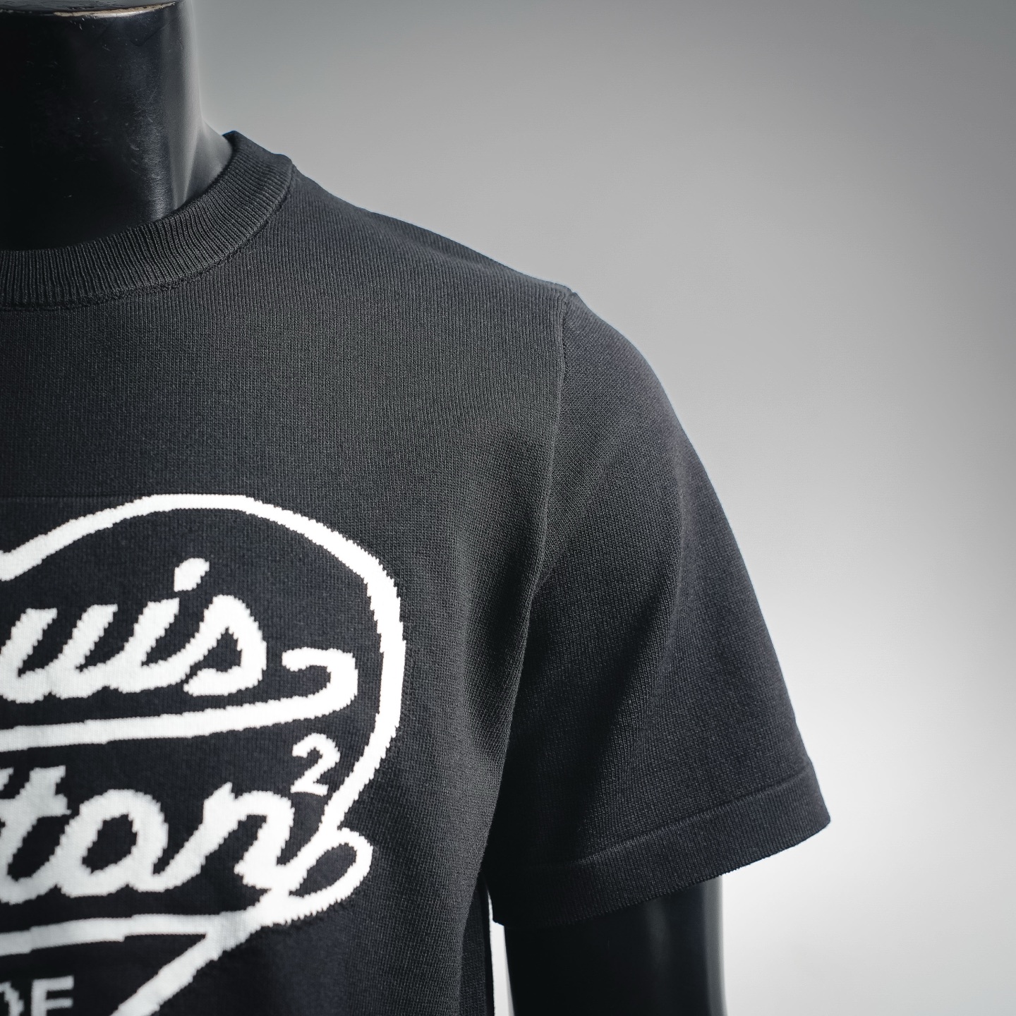 Louis jacquard knit t-shirt
