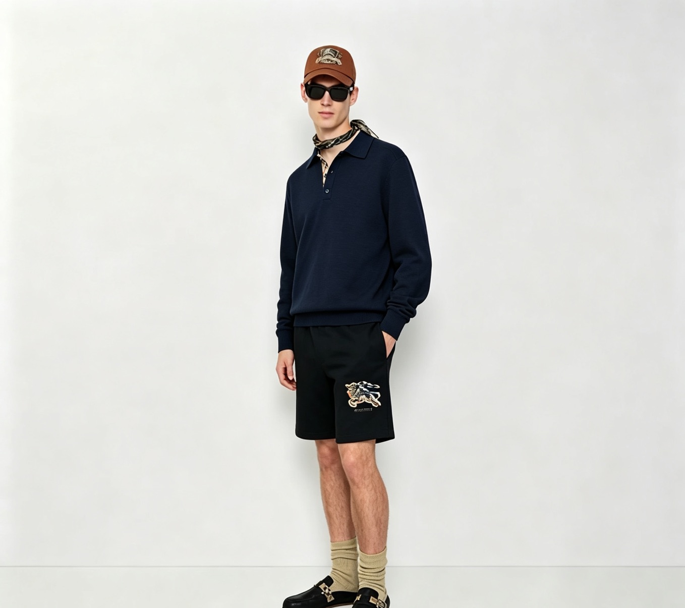 Brunello long sleeve sweate Polo