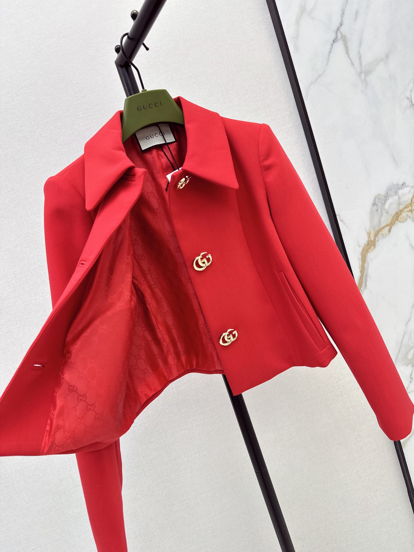 Guc 26fw cropped jacket