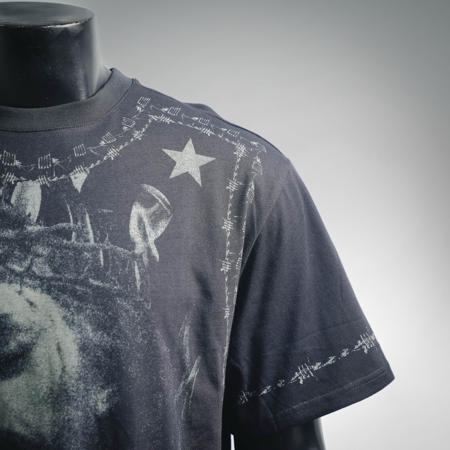 Given jesus print t-shirt
