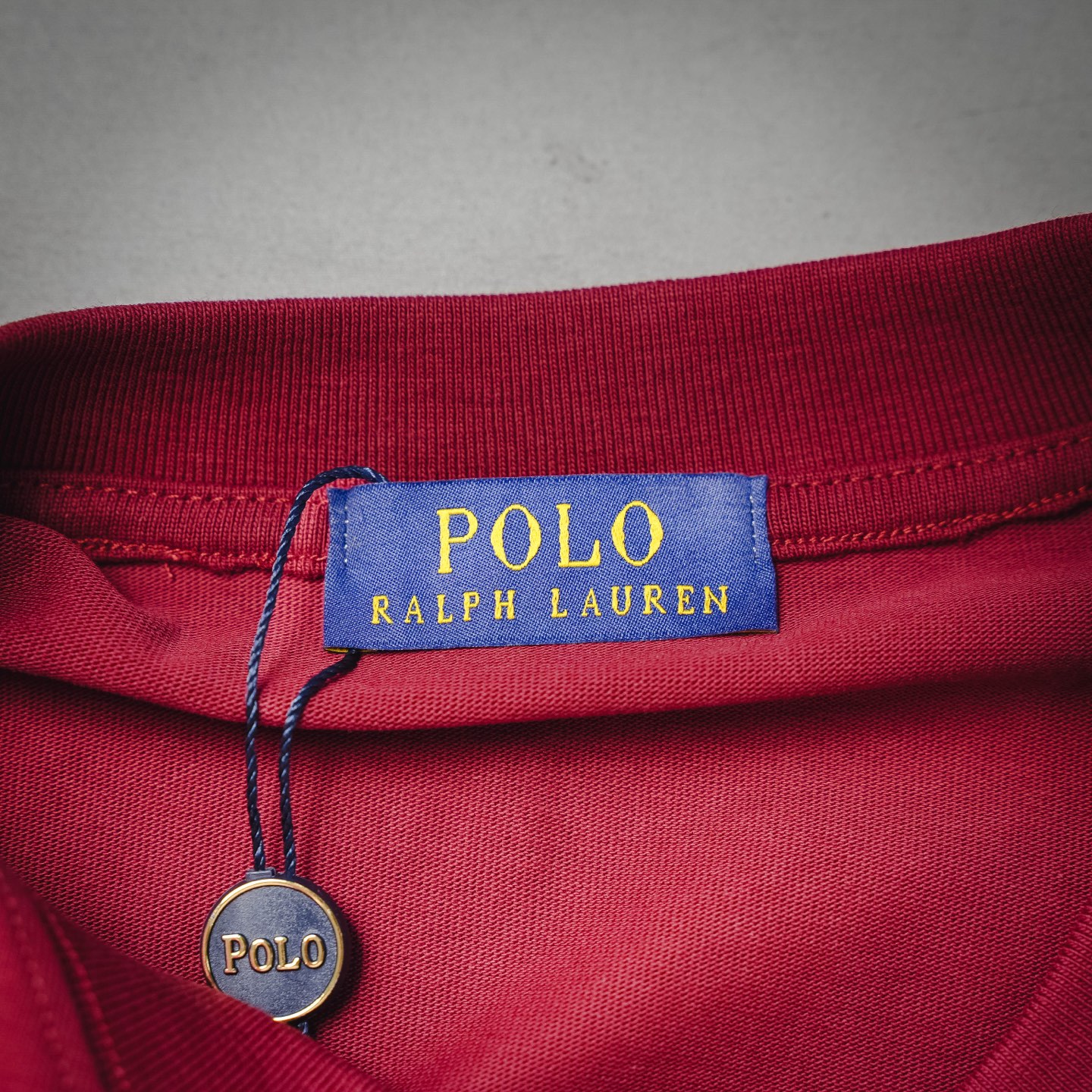 Ralph letter embroidered t-shirt