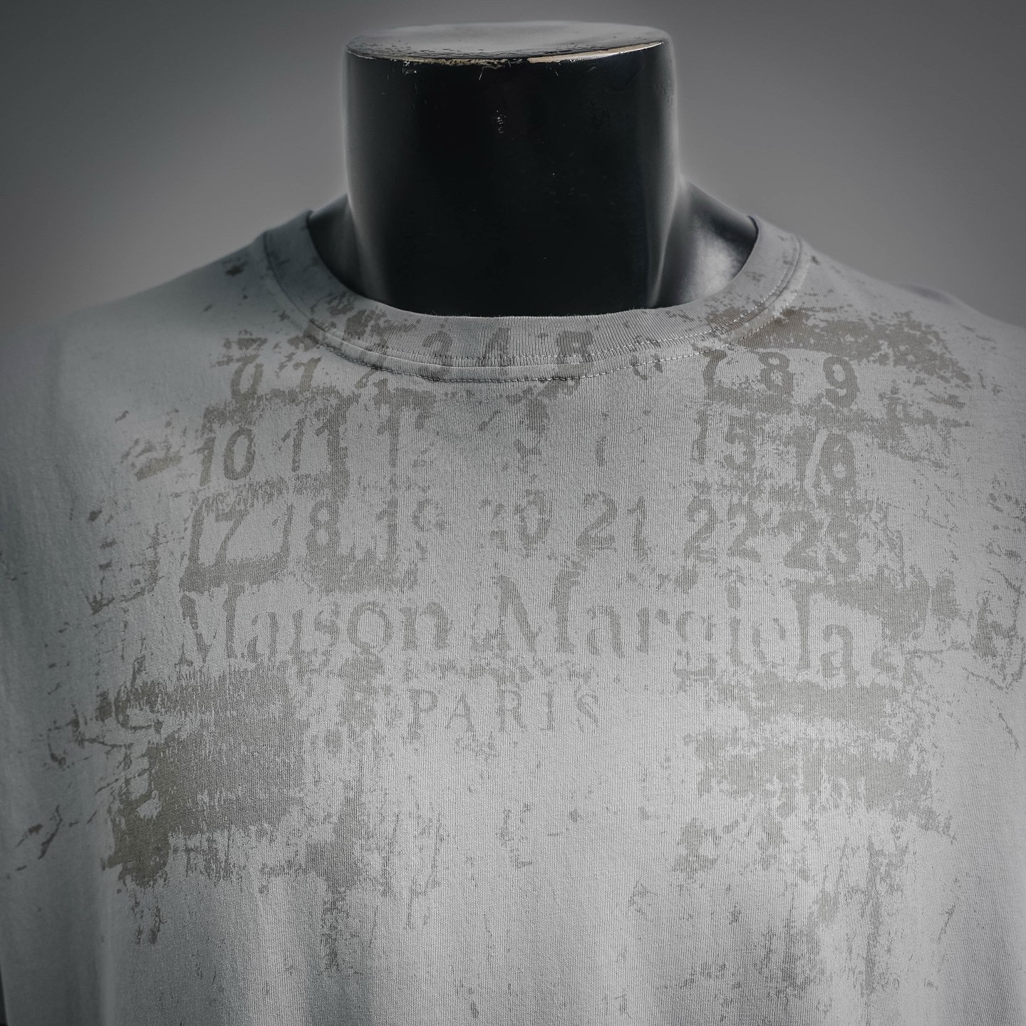 Maison blurry letter t-shirt