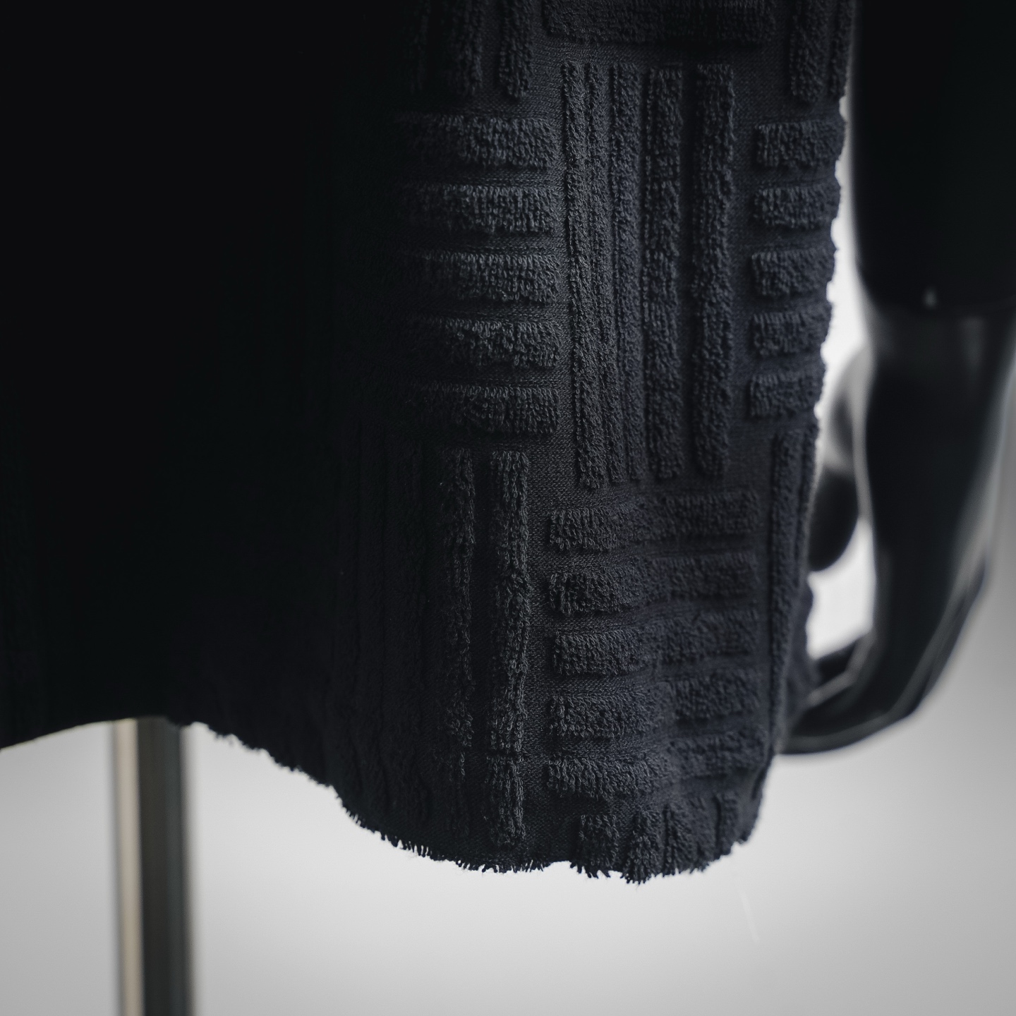 Bottega textured sleeve shirt