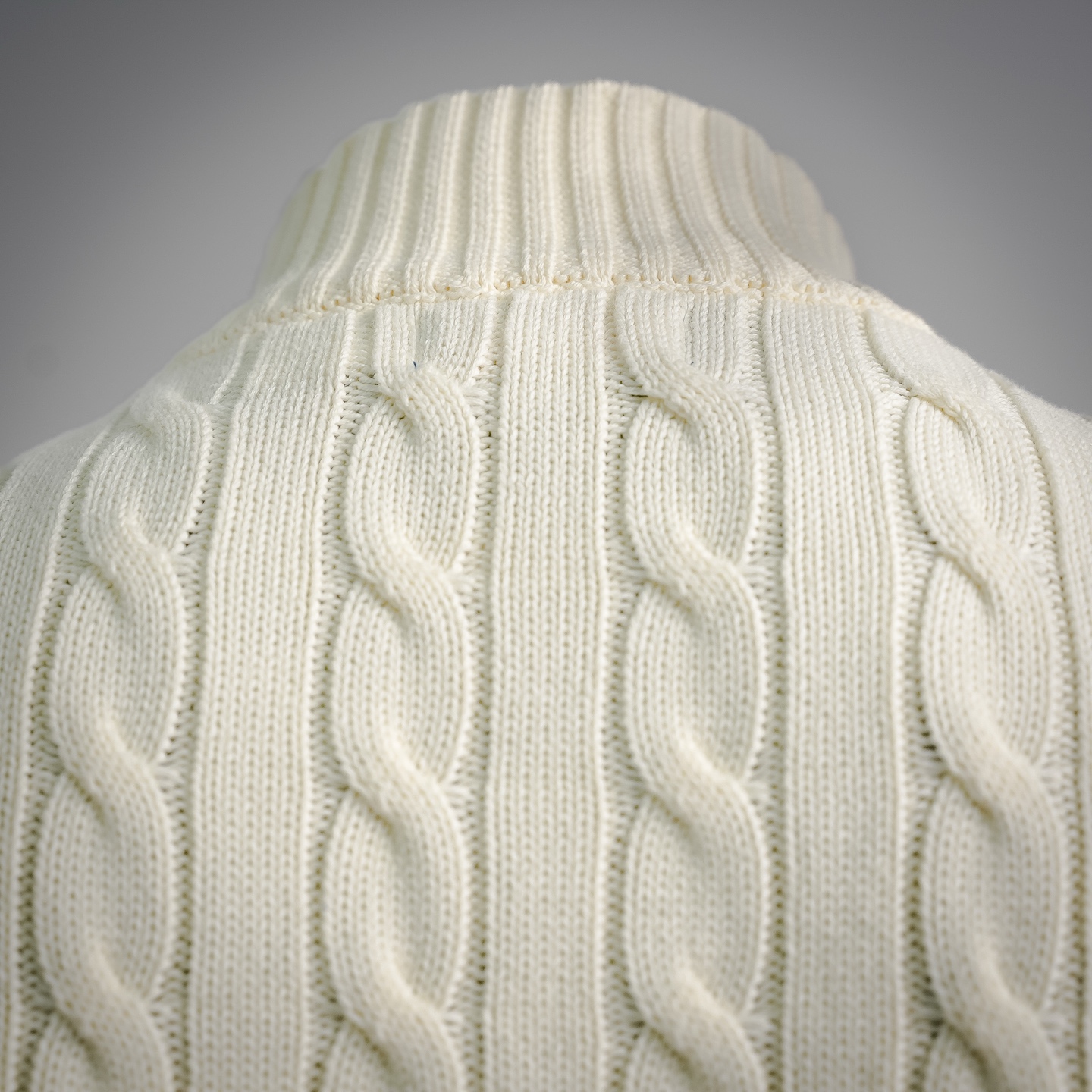 Ralph knit sweater zip-up jacket