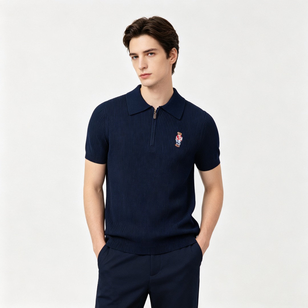 Ralph half-zip knit Polo