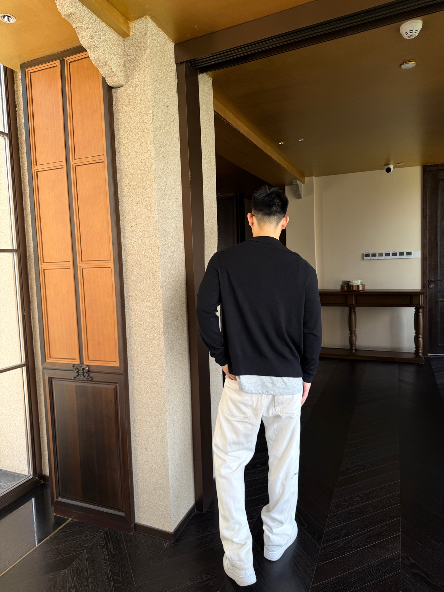 Ami knit wool cardigan