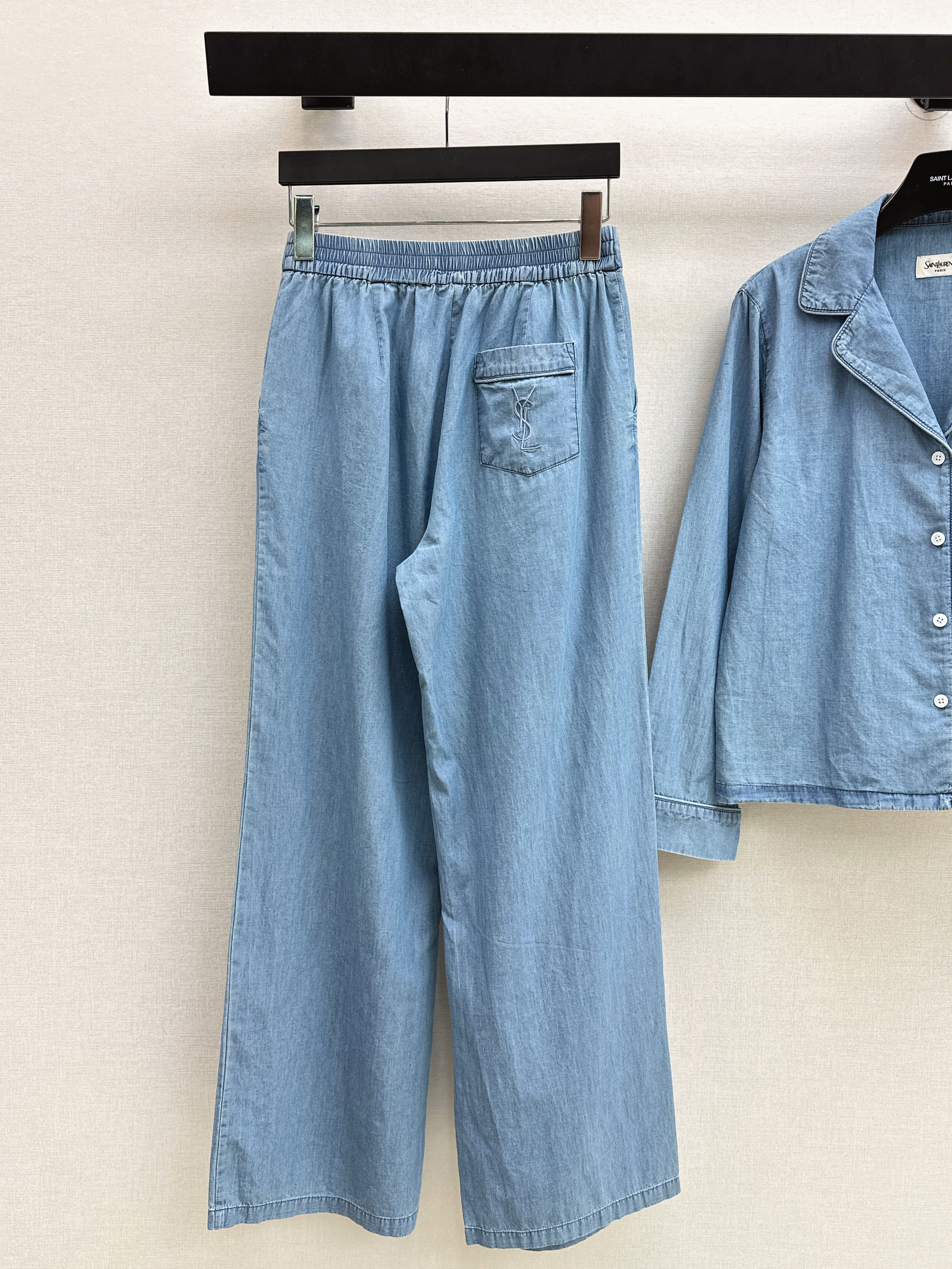 Sain 26ss denim shirt&pant set
