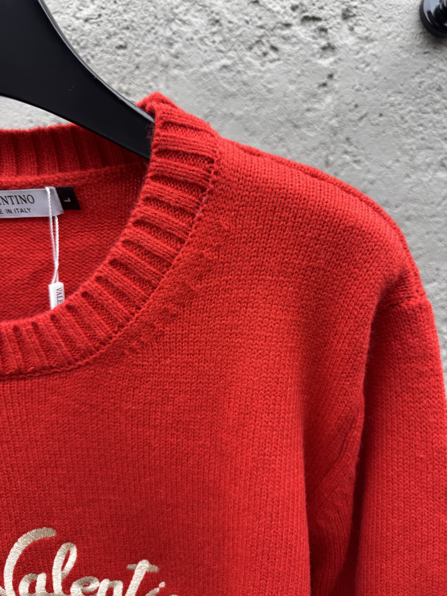 Valent embroidered sweater