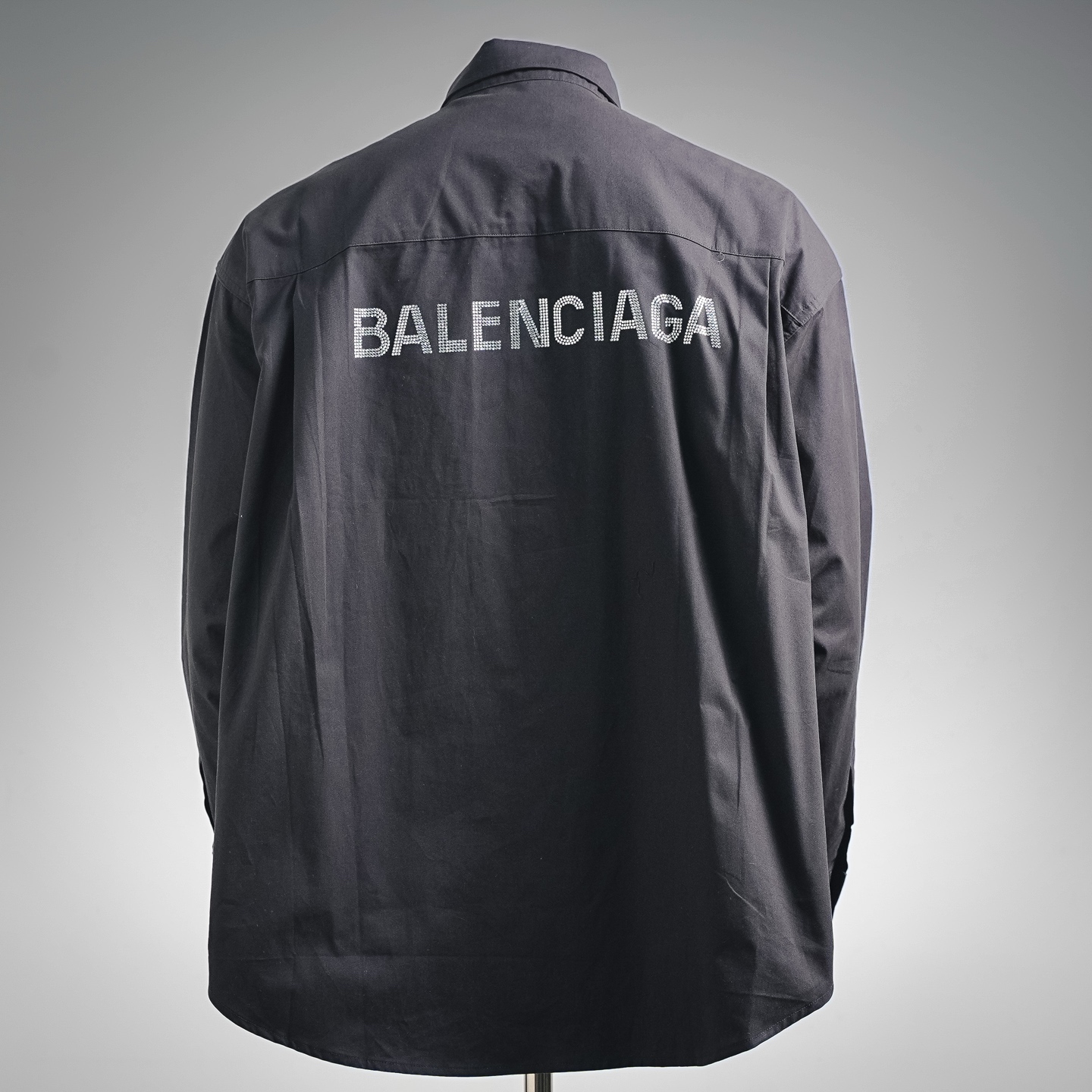 Balen rhinestone letter logo shirts