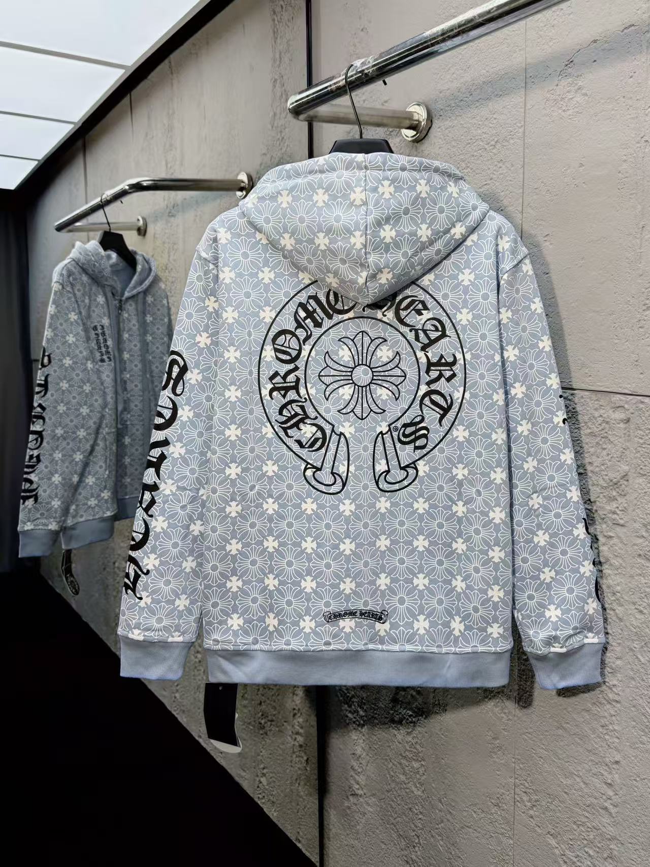Chrome all-over jacket